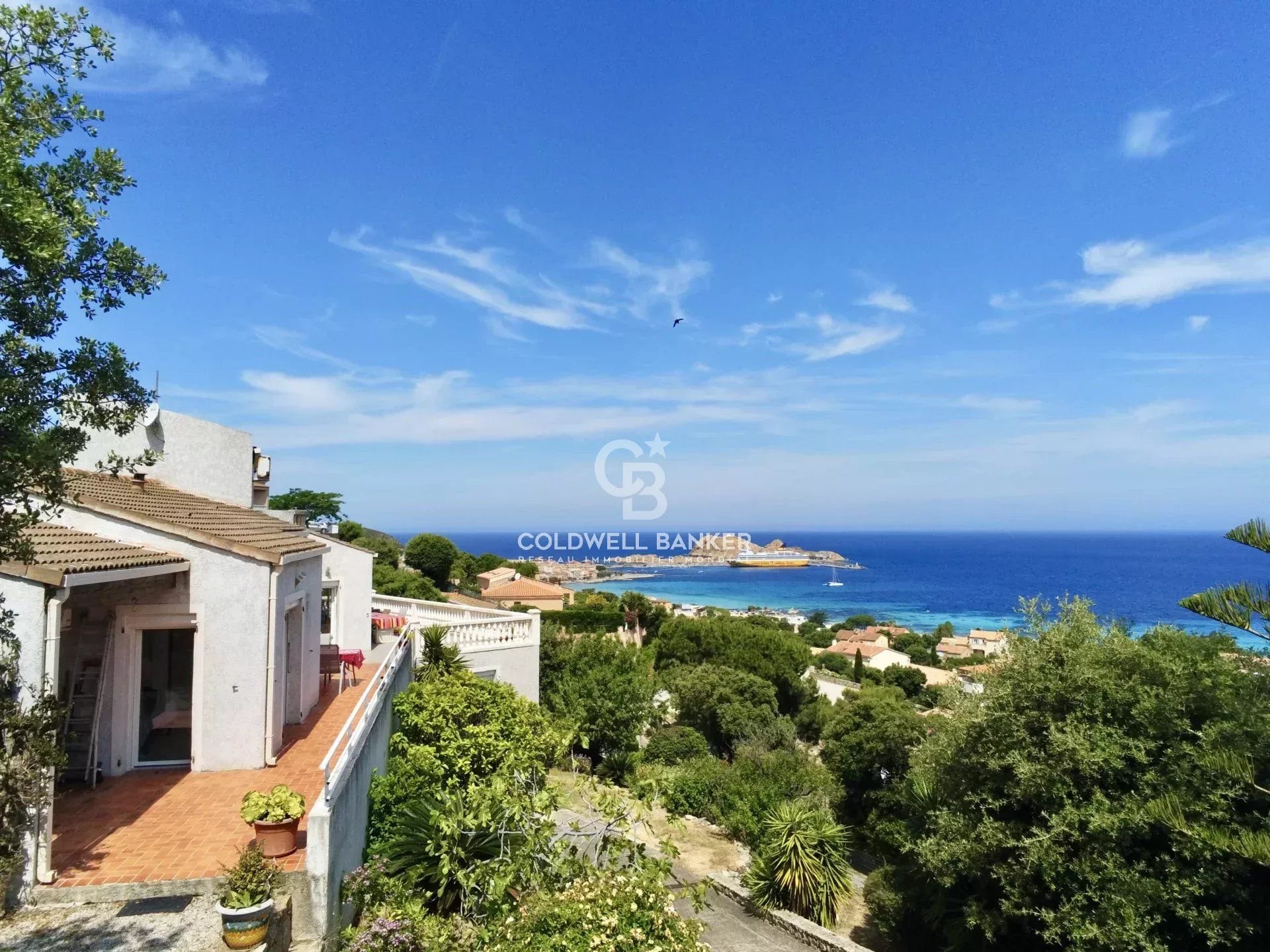 L'Ile-Rousse - Villa proche centre - Vue mer panoramique