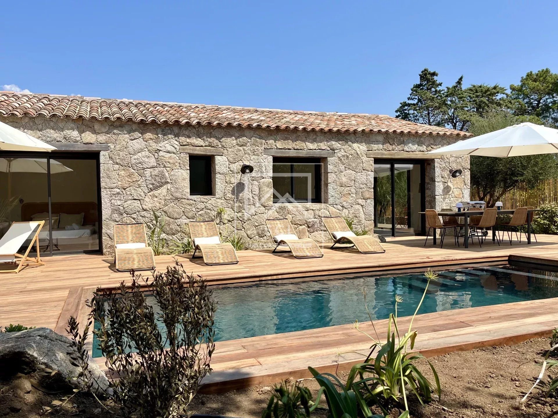Bergerie, 2 chambres, piscine