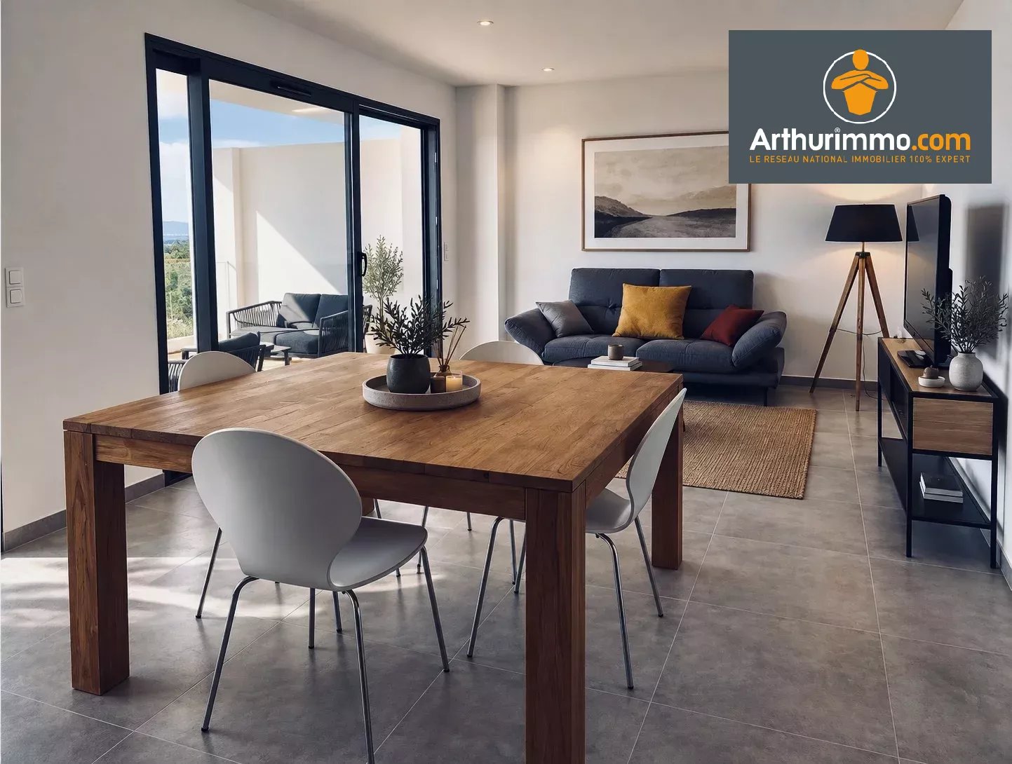 Vente appartement T3 Porticcio vue panoramique