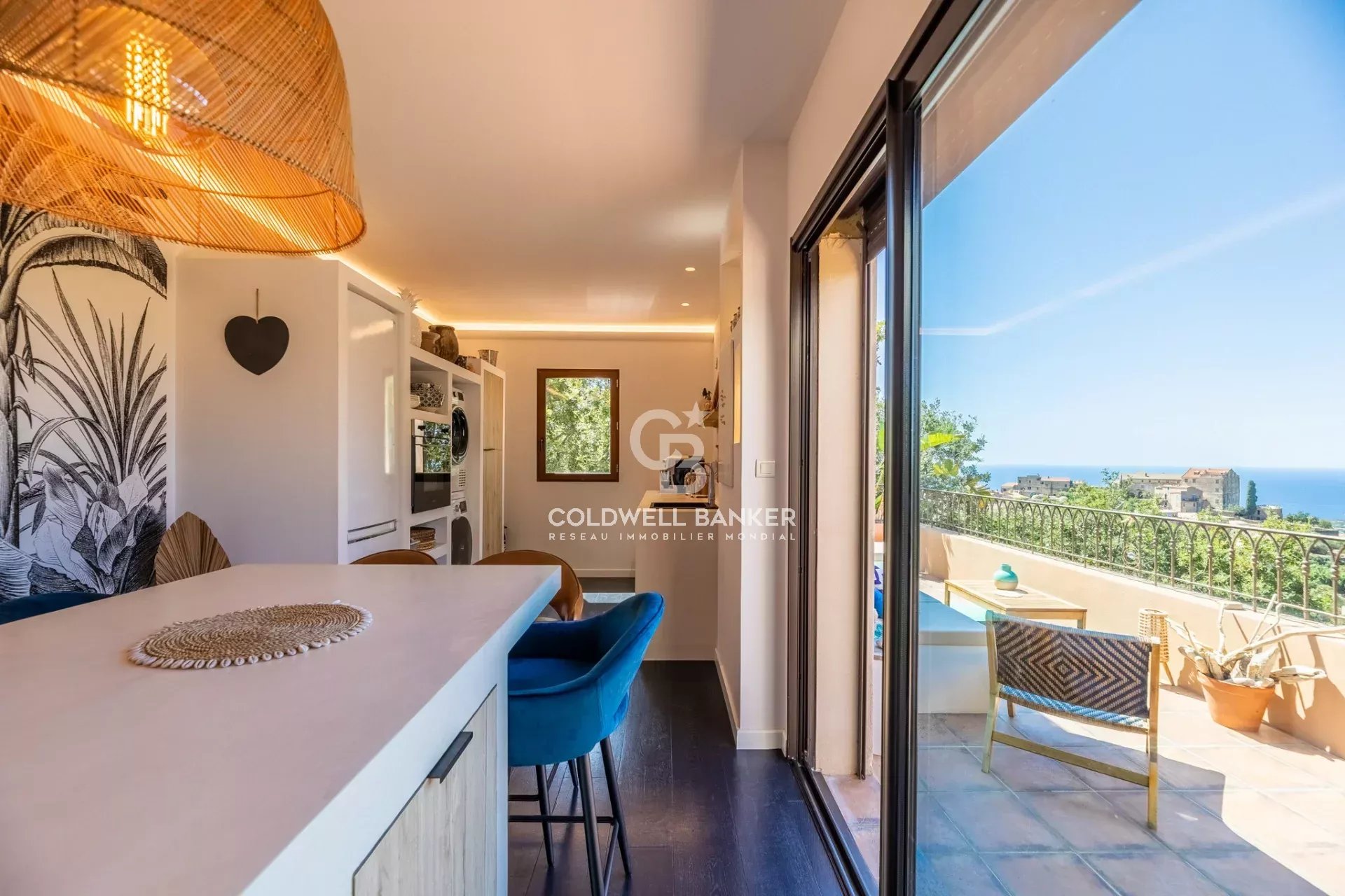 PIGNA – EXCEPTIONAL PROPERTY WITH PANORAMIC VIEWS OF THE SEA, VILLAGE, AND MOUNTAINS