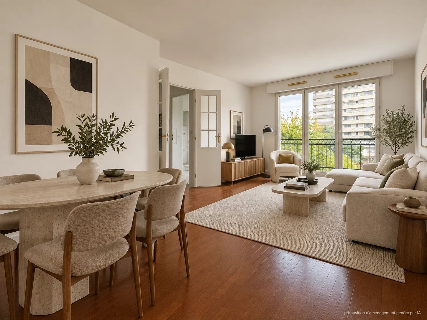 Boulogne-Billancourt – 2 pièces avec balcon, vue dégagée, parking et cave