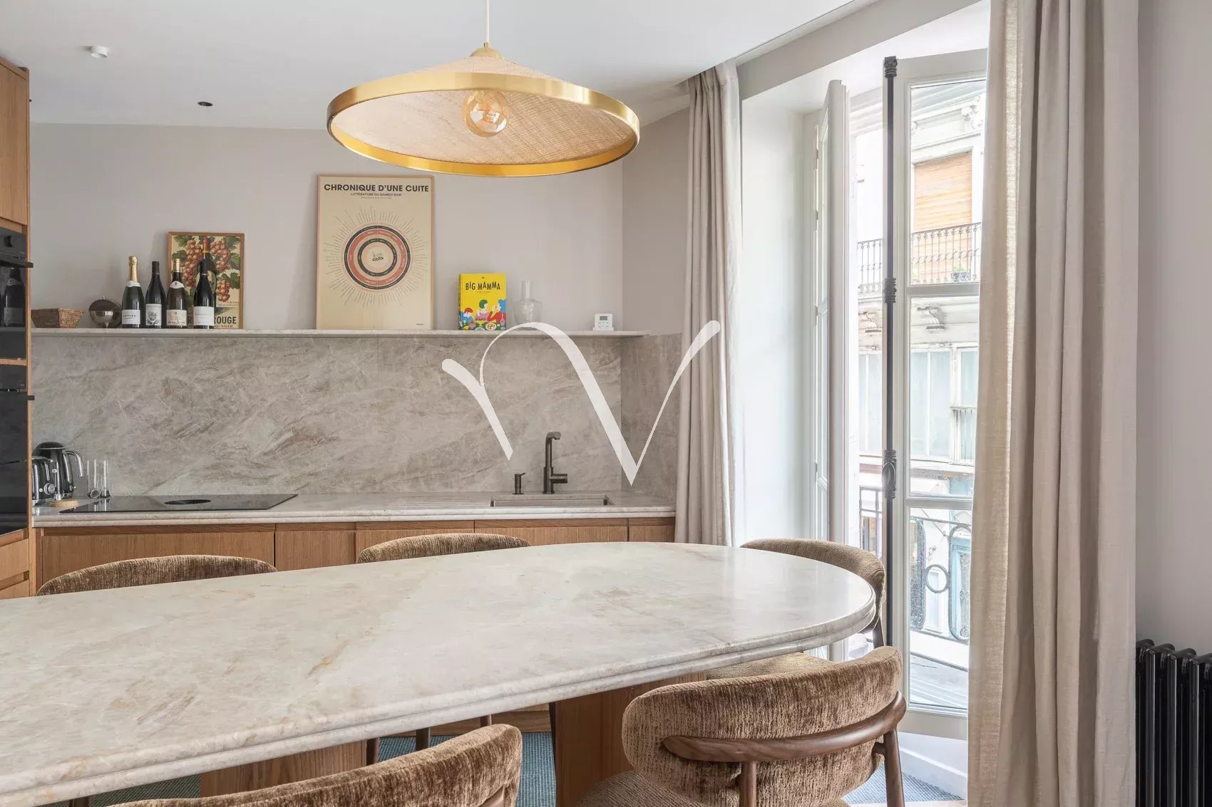 A vendre appartement - rue Mazarine - 75006 - 2 chambres - parfait état - 57 m²