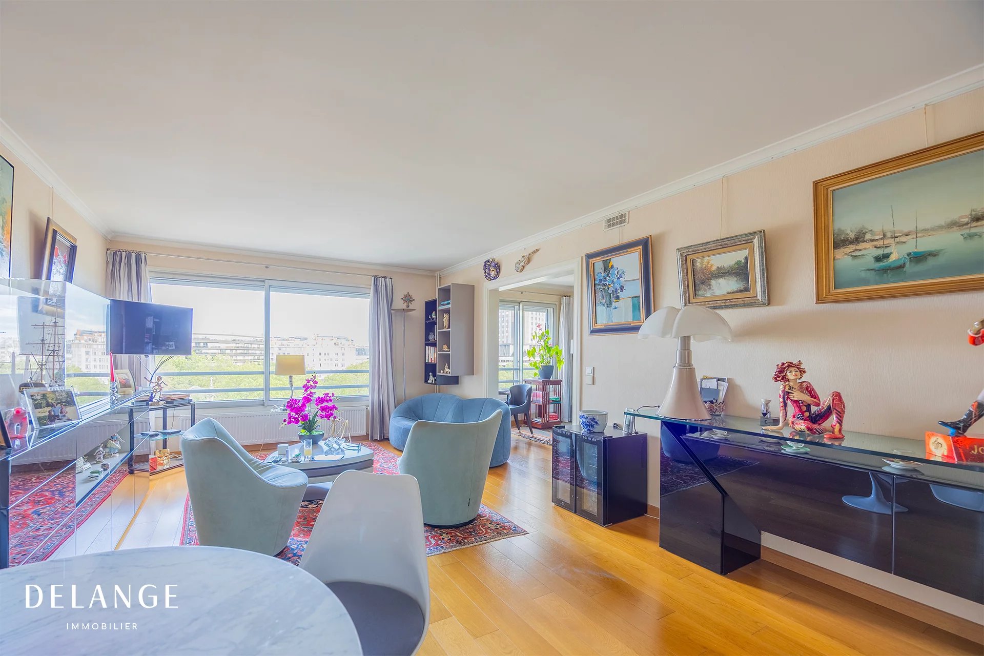 PARIS 17 - TERNES - 3 ROOMS 74M² - SECURE SERVICE RESIDENCE