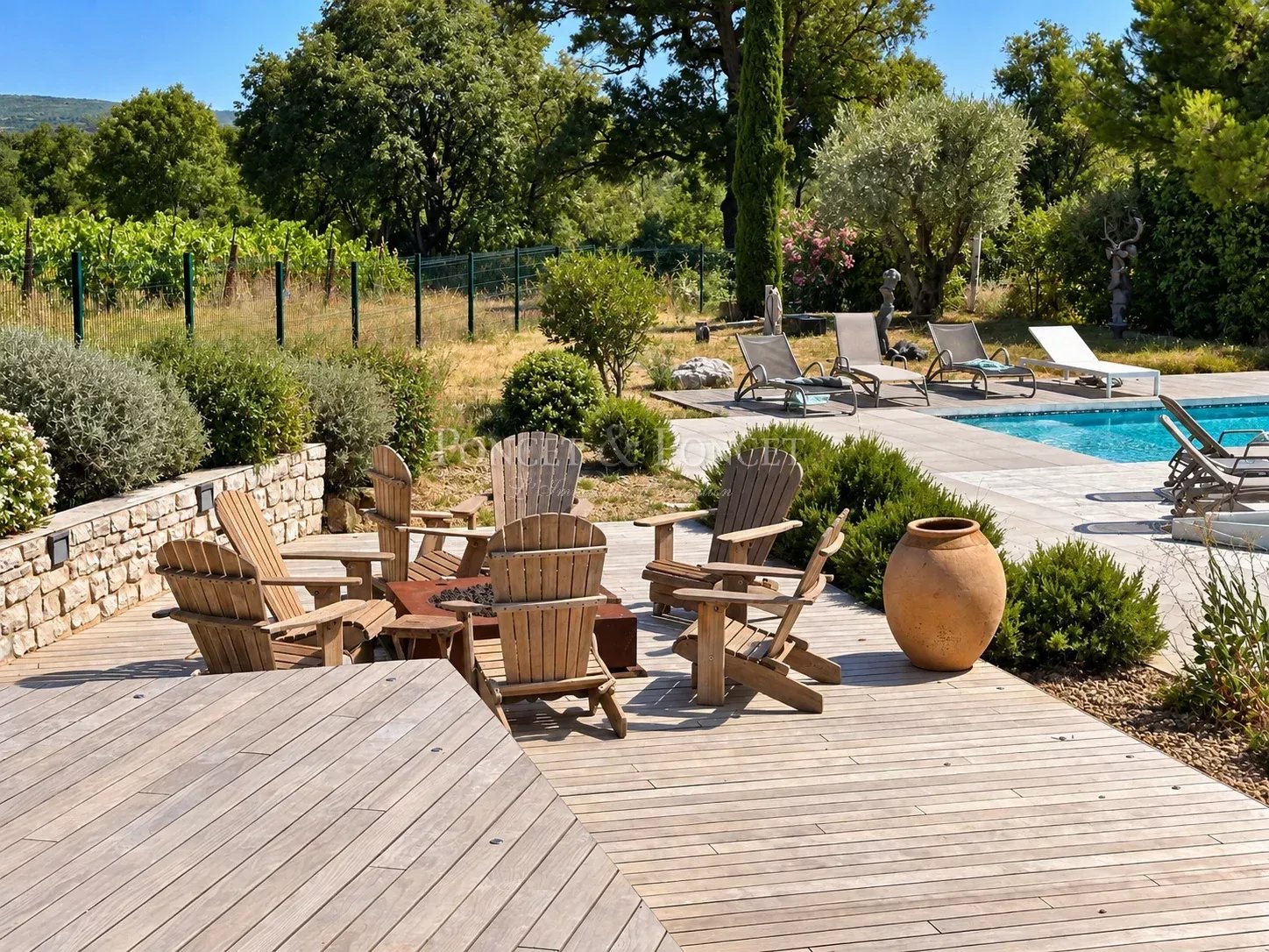 Propriété de caractère proche Montpellier 7,3 ha très calme