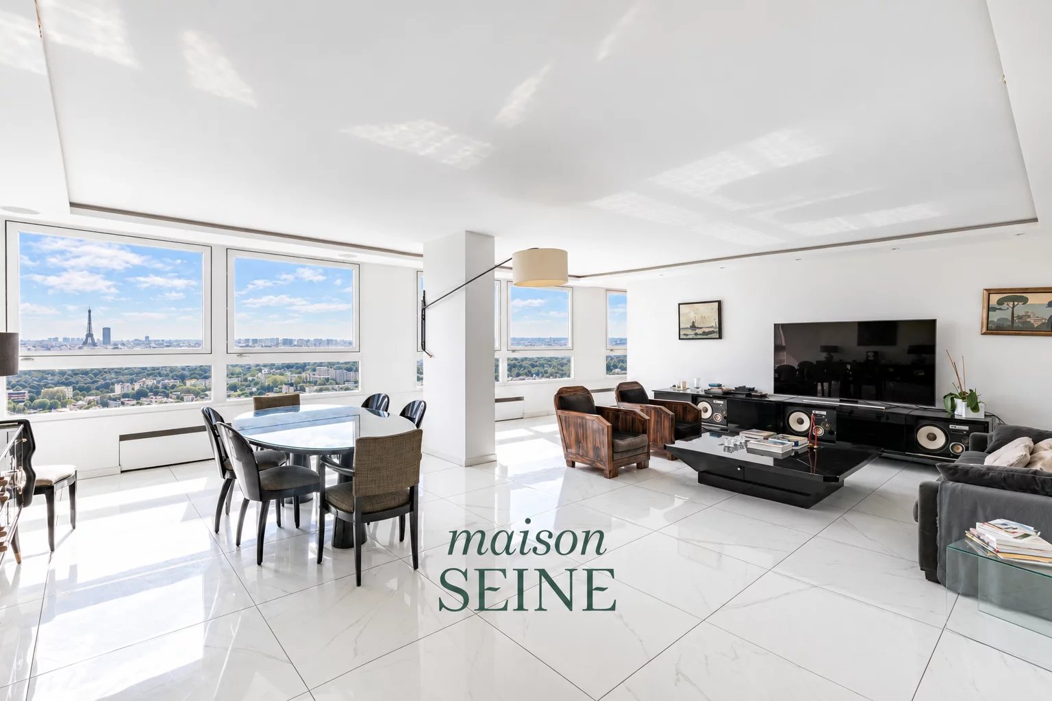 Puteaux Tour France - Appartement 4 pièces en étage élevé