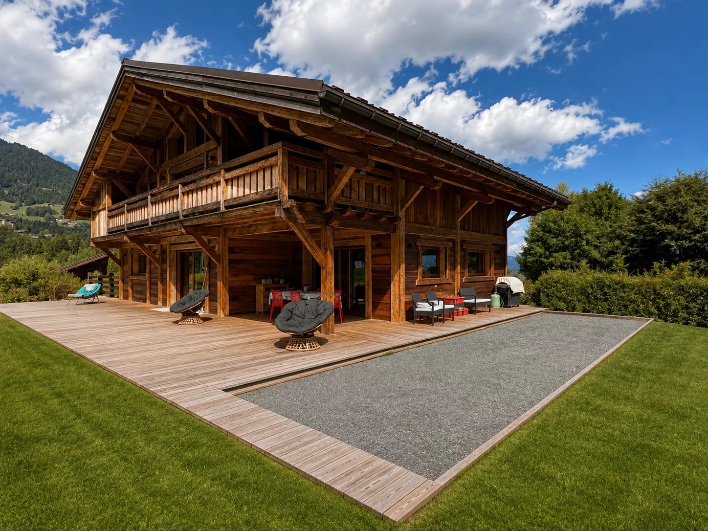 LES CLÉS DE MEGÈVE VOUS PROPOSE – CHALET D’EXCEPTION AUX PORTES DE COMBLOUX ET CORDON