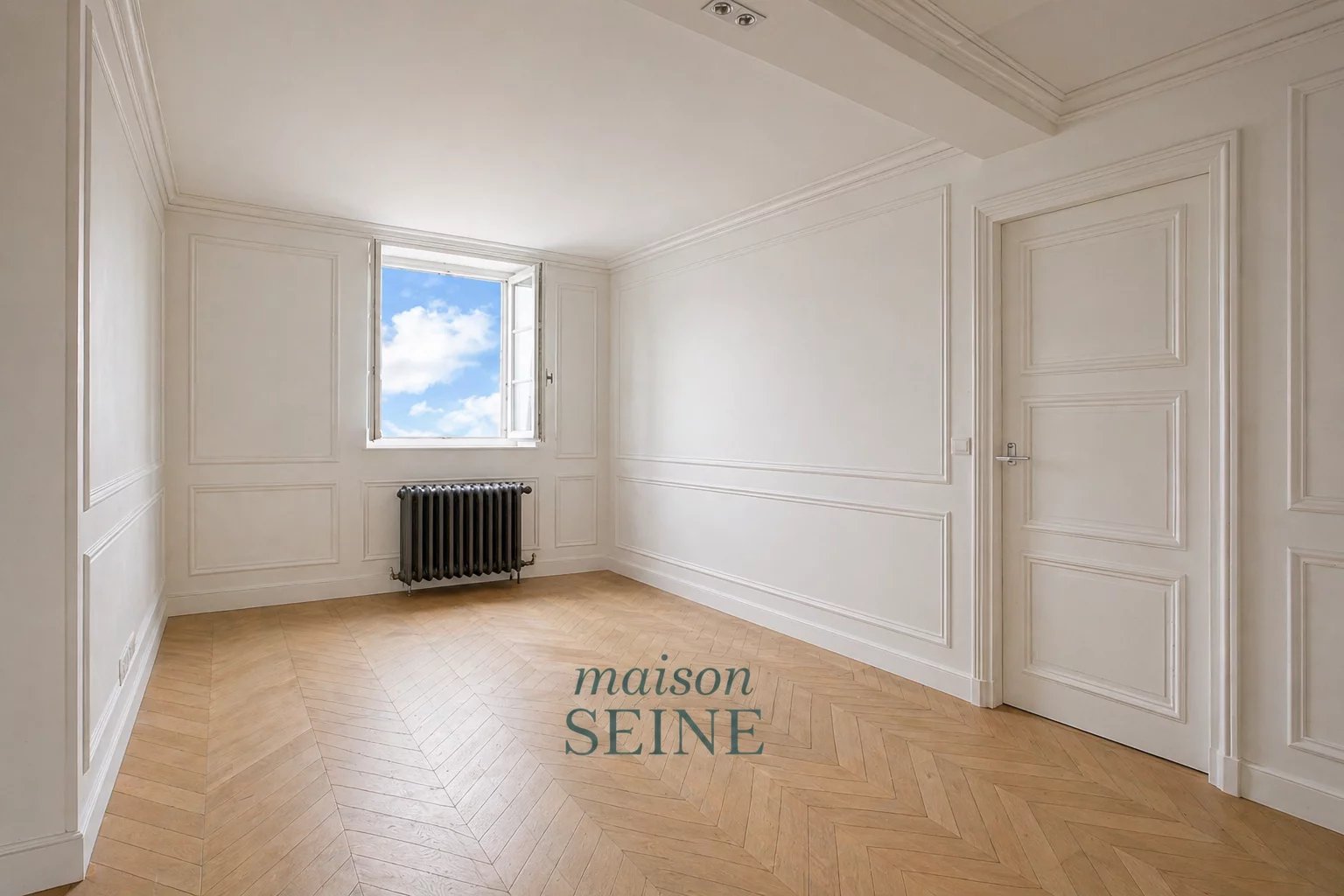Exclusivité - Neuilly Full Pasteur - Ecole Bleue - Appartement étage élevé dans immeuble de grand standing - 2 chambres