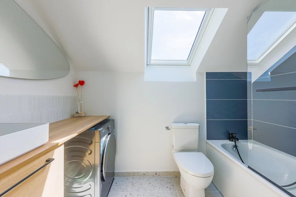 Duplex loft apartment with Eiffel Tower view