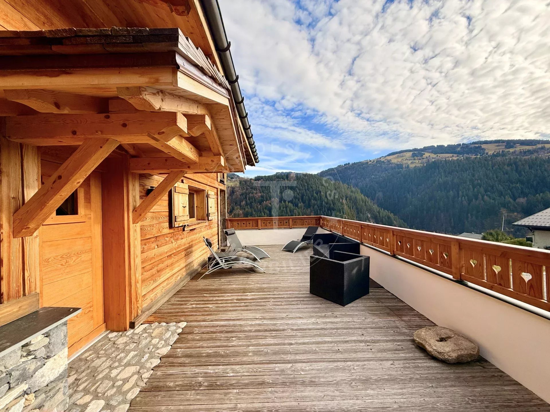 Saint Nicolas La chapelle -Magnifique chalet 4 chambres avec vue panoramique