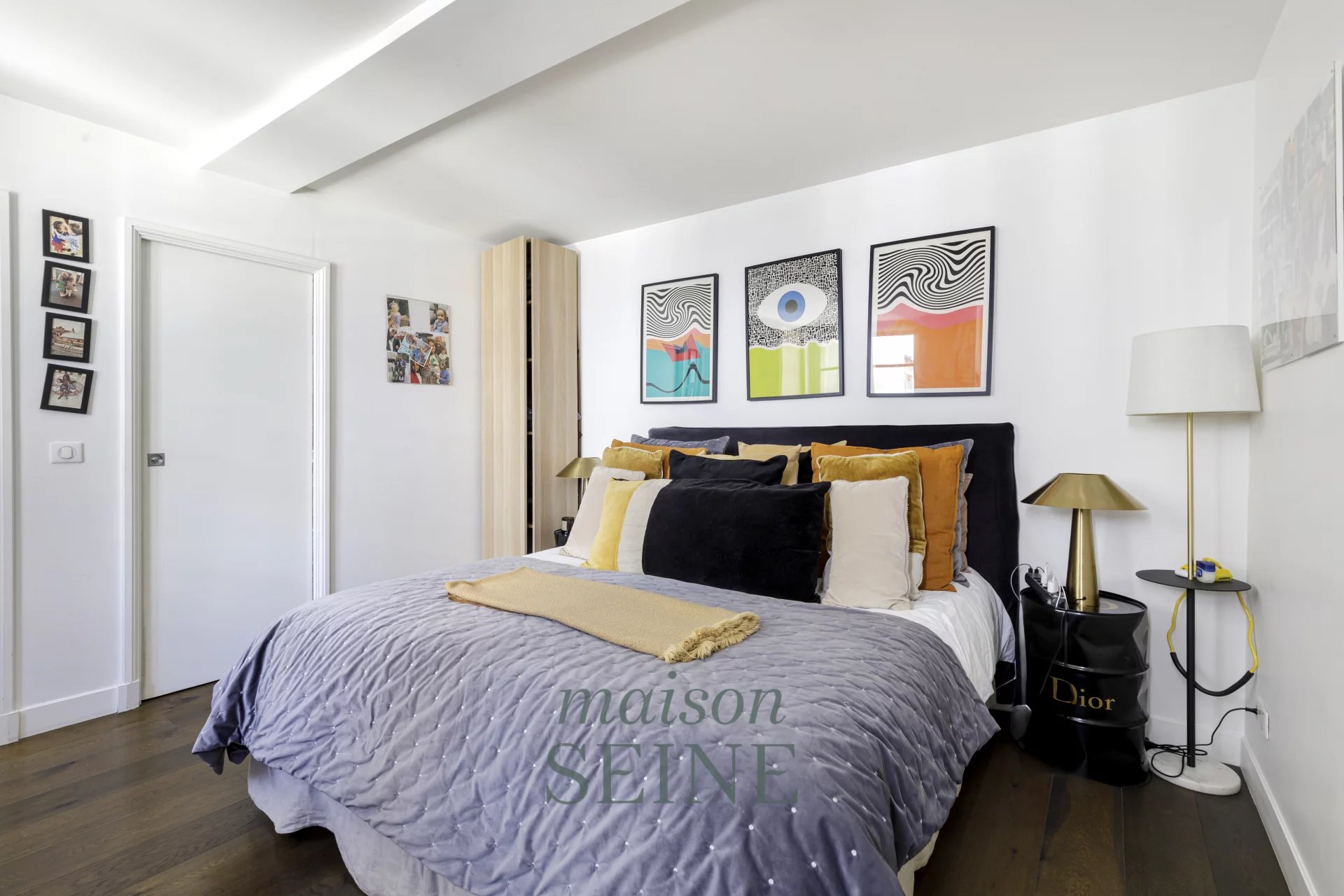 Exclusivité - Neuilly Full Pasteur - Ecole Bleue - Appartement étage élevé dans immeuble de grand standing - 2 chambres