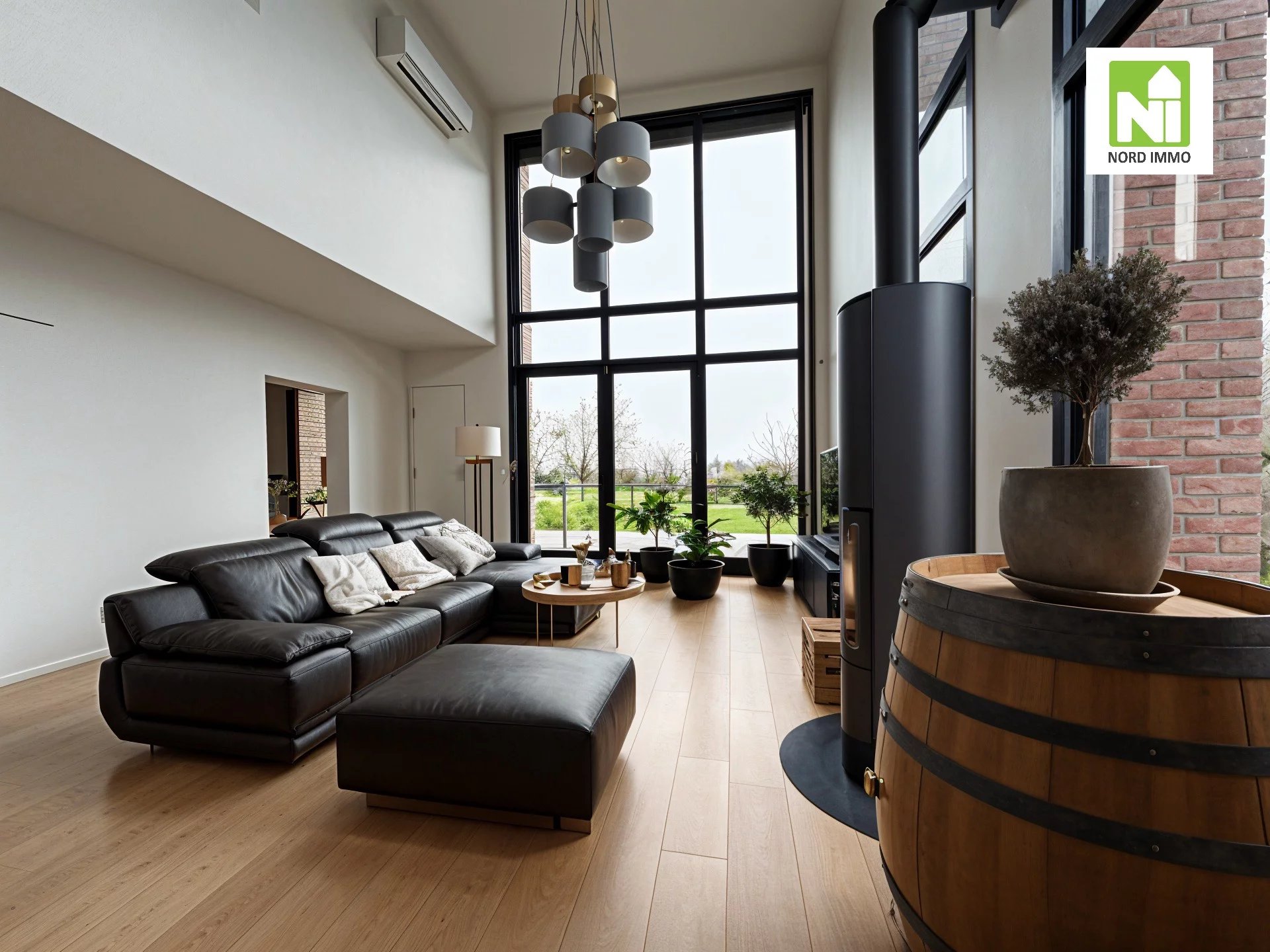 Maison contemporaine 170m2 - T4 - Bourghelles