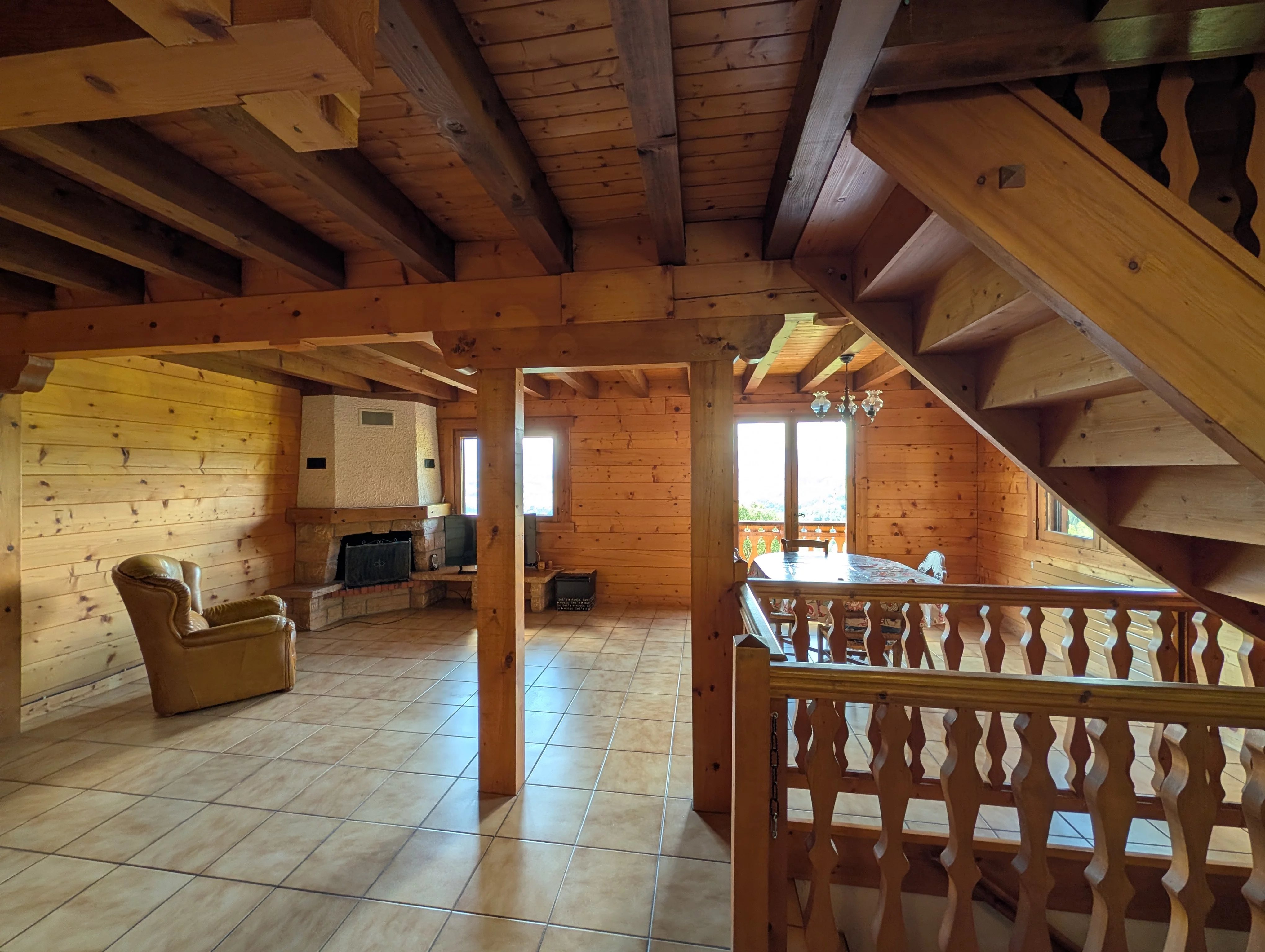 A ONNION CHALET AUTHENTIQUE FACE AU MONT-BLANC