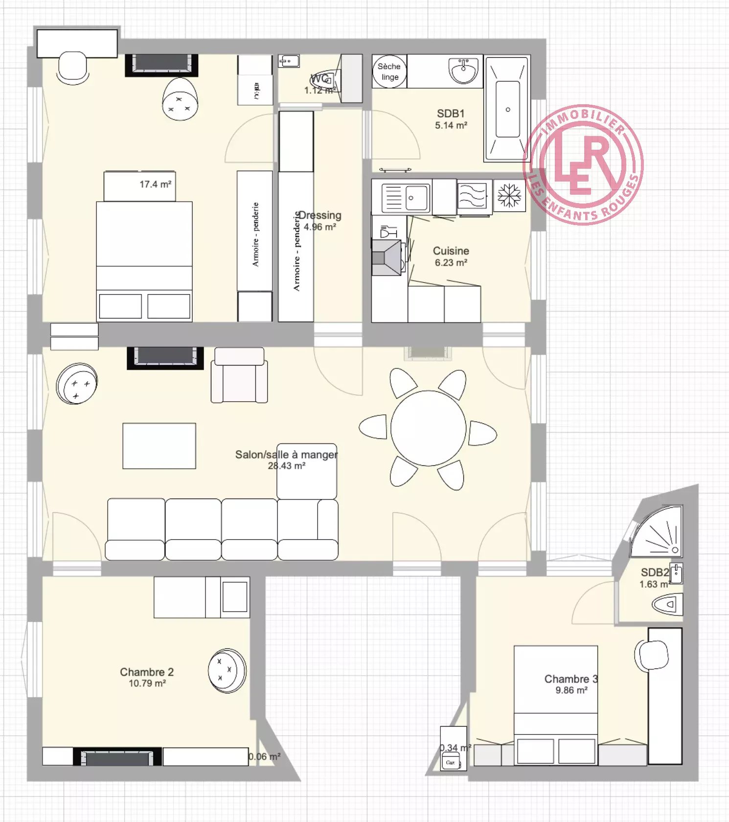 Paris 3rd - Sunny Family Apartment