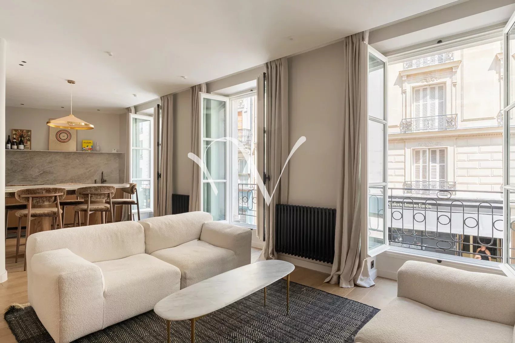 A vendre appartement - rue Mazarine - 75006 - 2 chambres - parfait état - 57 m²