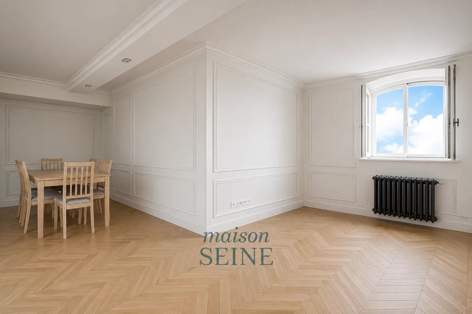 Exclusivité - Neuilly Full Pasteur - Ecole Bleue - Appartement étage élevé dans immeuble de grand standing - 2 chambres