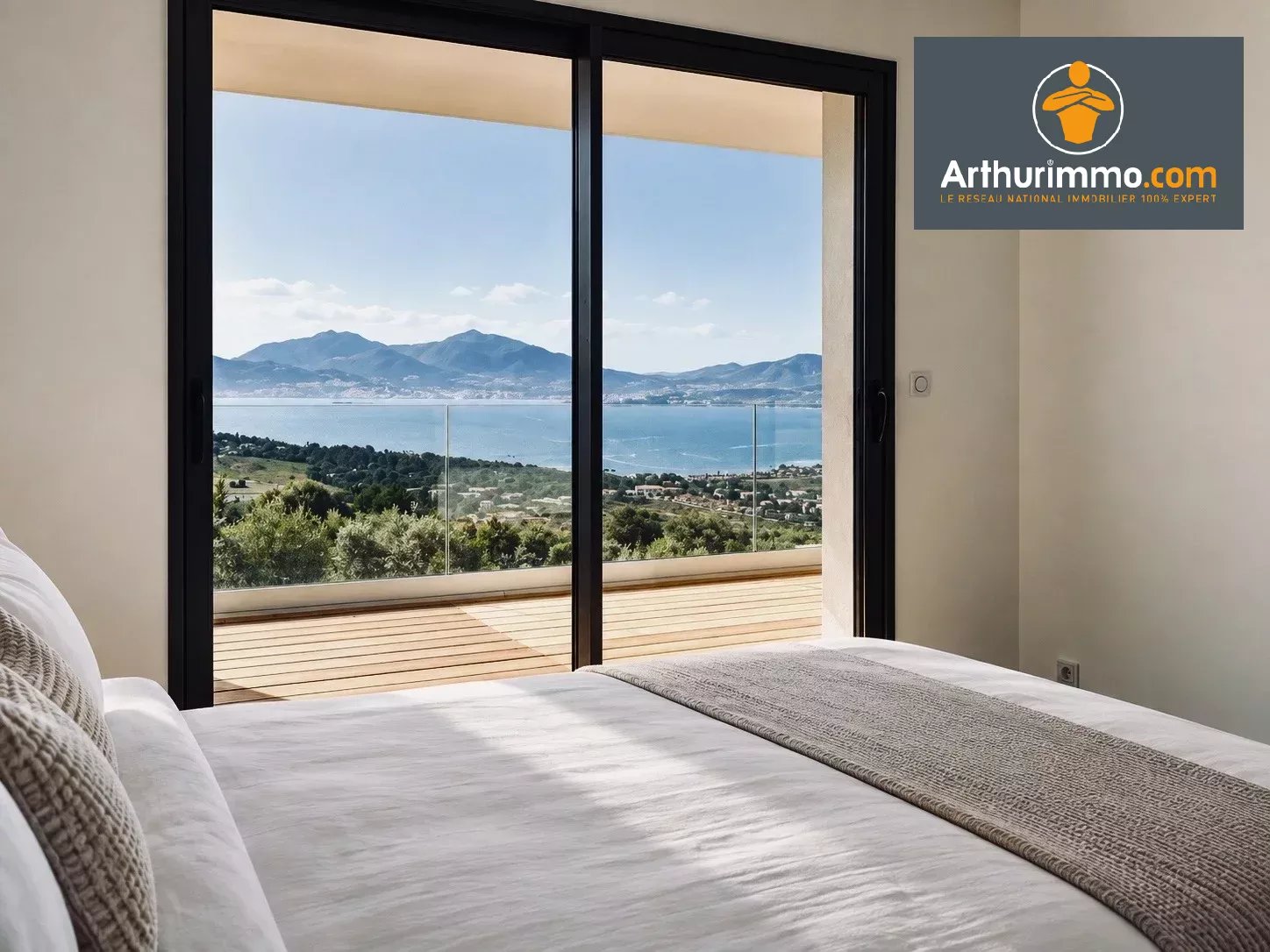 Vente appartement T3 Porticcio vue panoramique