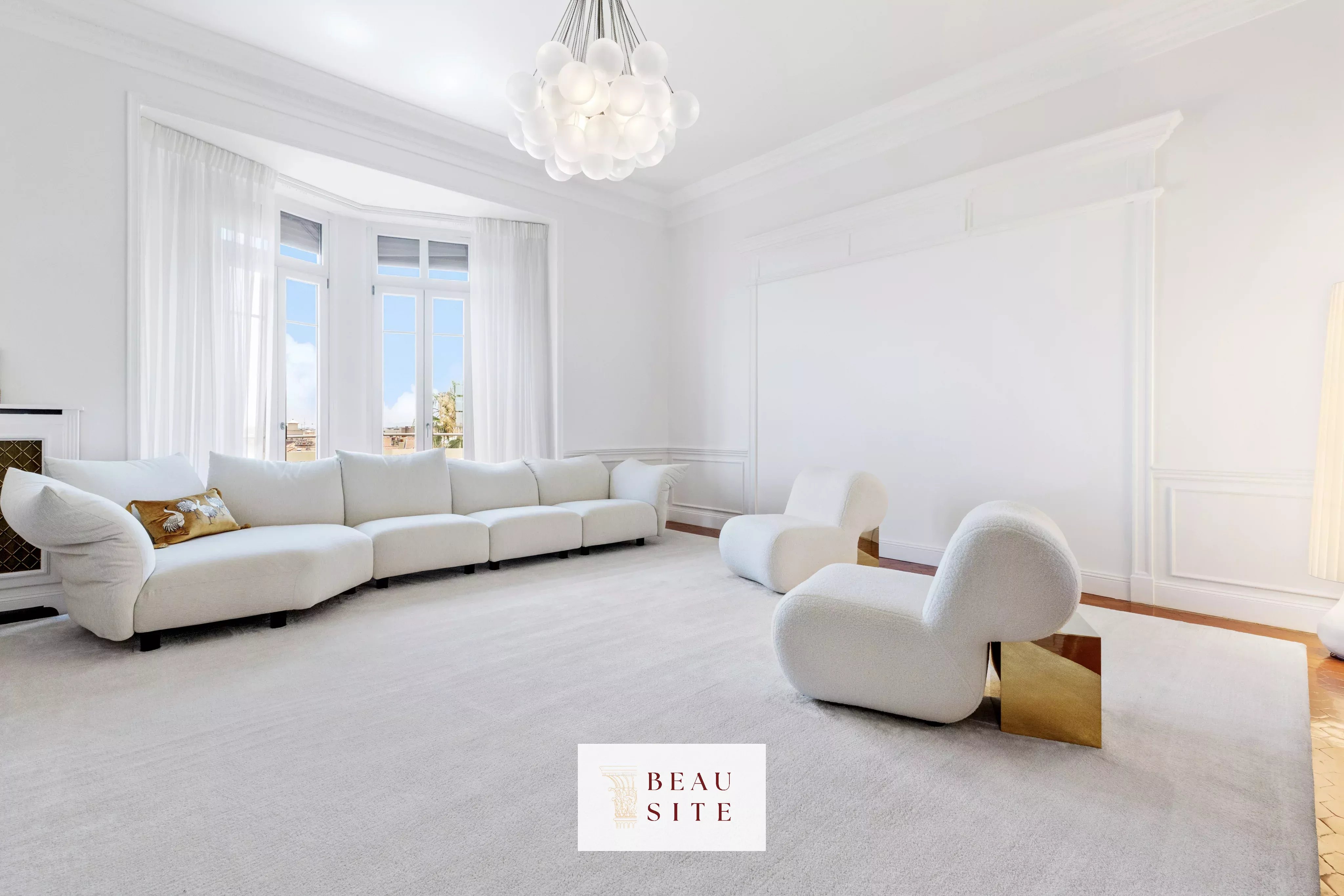 Nice - Bas Cimiez : Appartement bourgeois 4 pièces d’exception