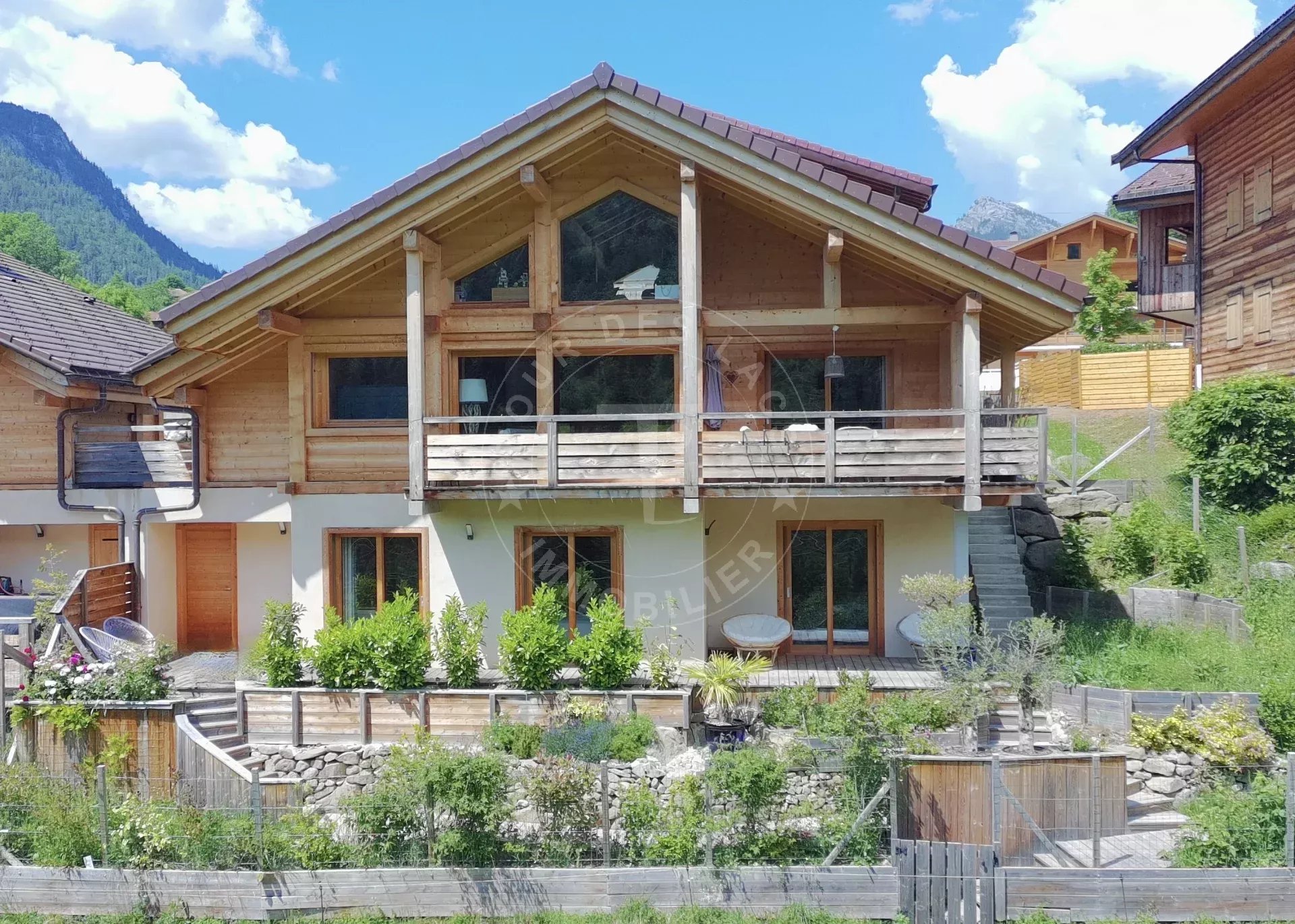 St Jean de Sixt - Chalet de 2022 plein centre de 3 chambres – au calme