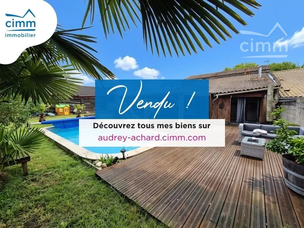 Maison familiale avec piscine chauffée et beaux volumes