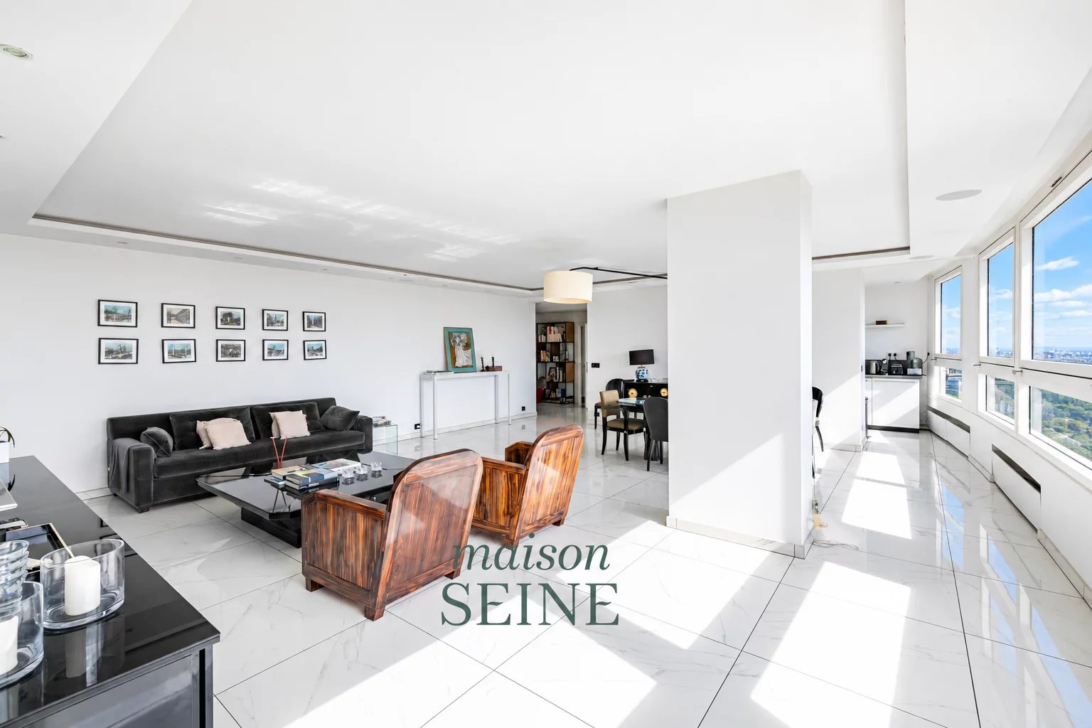 Puteaux Tour France - Appartement 4 pièces en étage élevé