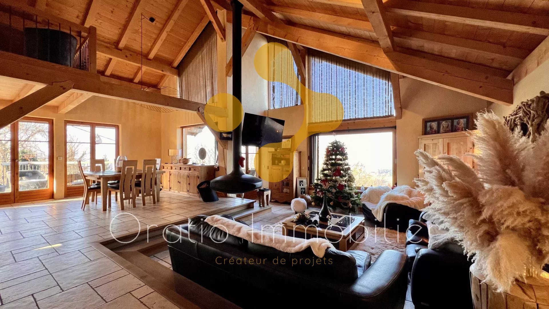 Magnifique Chalet d’architecte à la vue panoramique