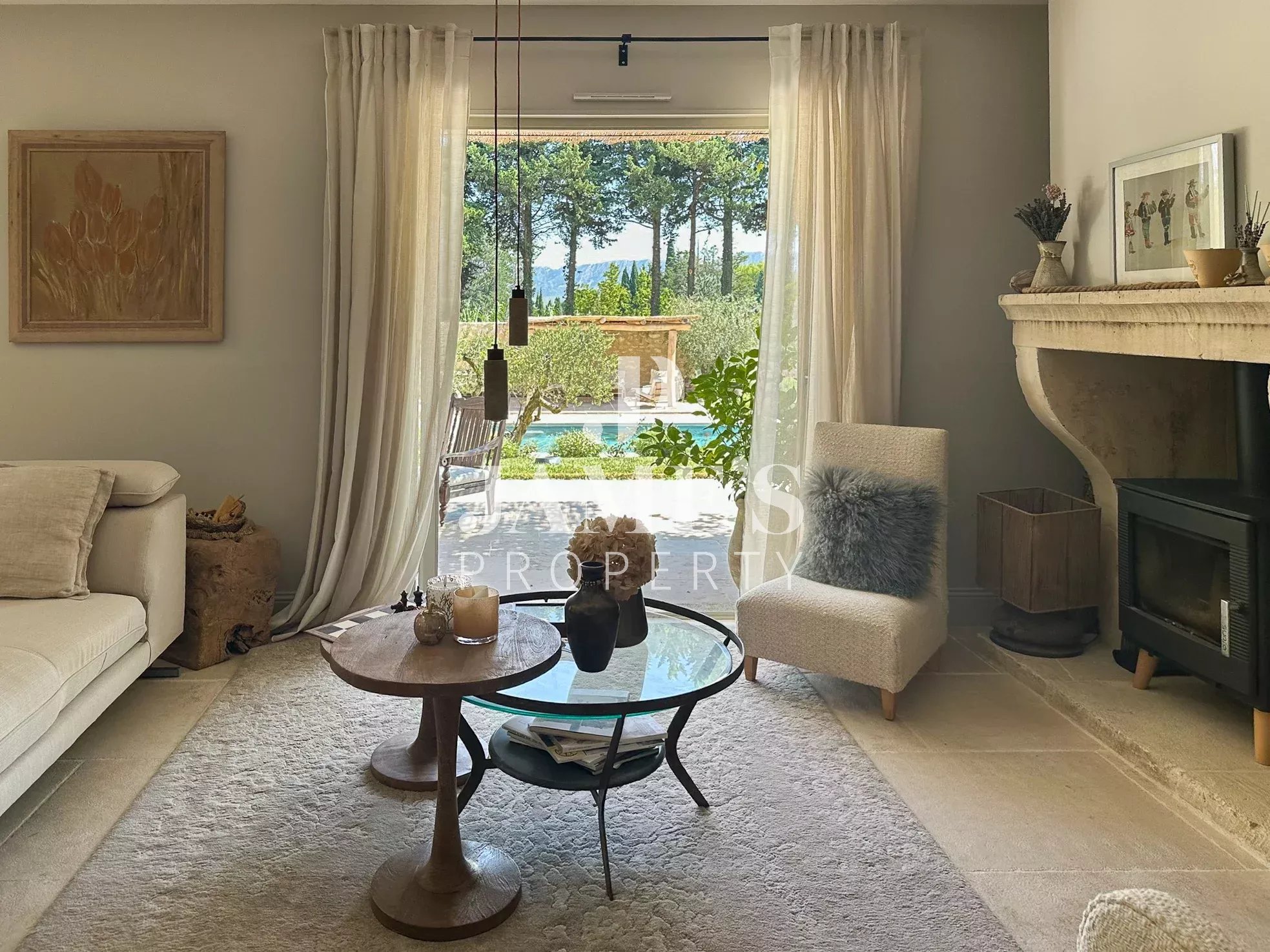 Mas contemporain avec vue  - Saint-Rémy-de-Provence