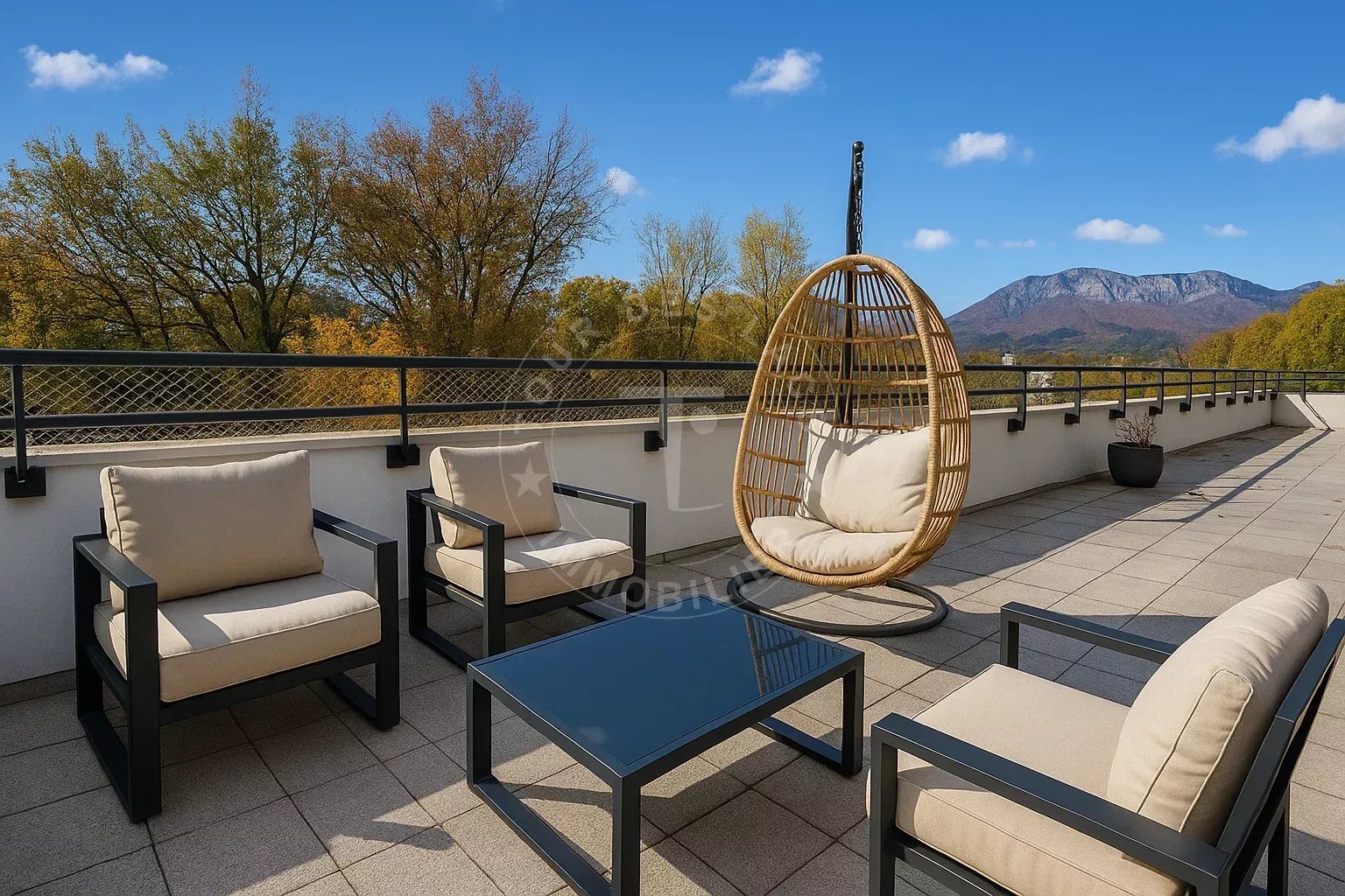 Annecy, Magnifique 4 pièces en attique à vendre