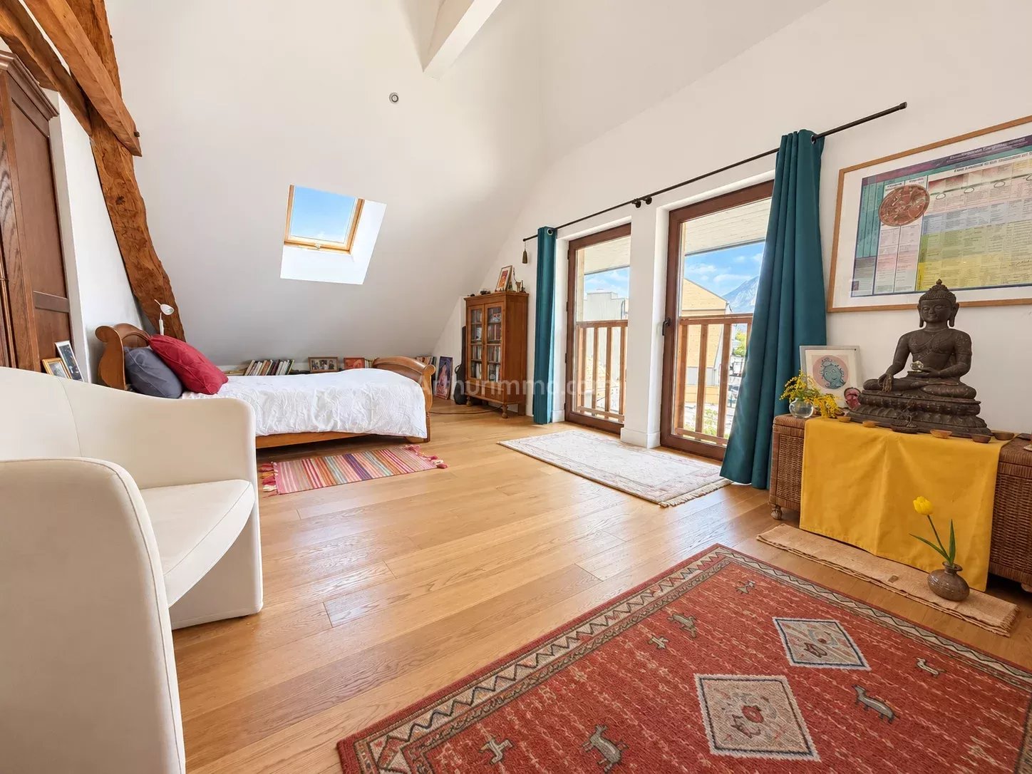 Loft triplex de 135 m² – Dernier étage, vue montagne – Le Bourget-du-Lac