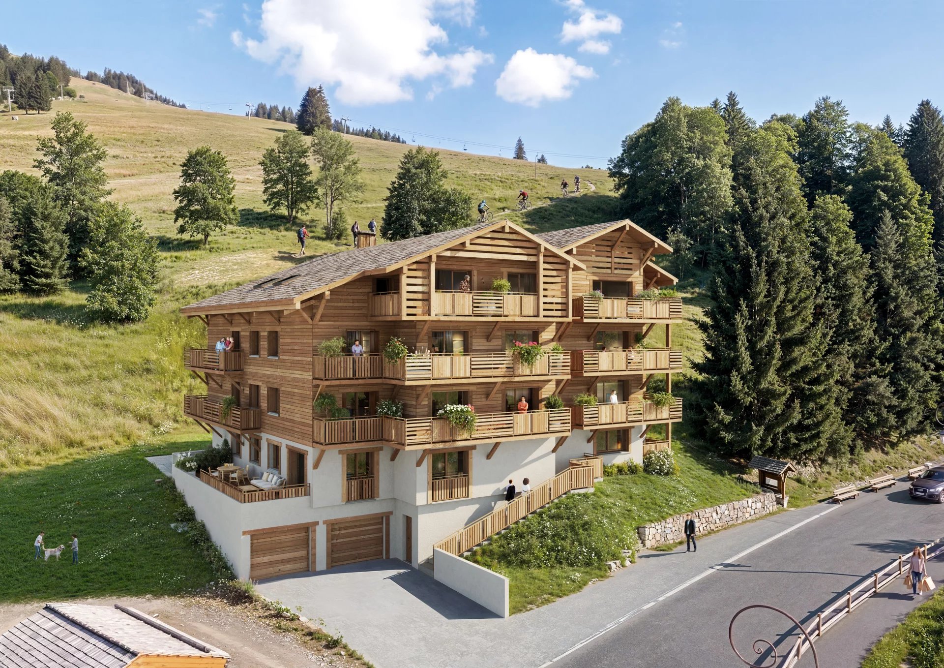 Plein centre de la Clusaz - T2 Emplacement rare