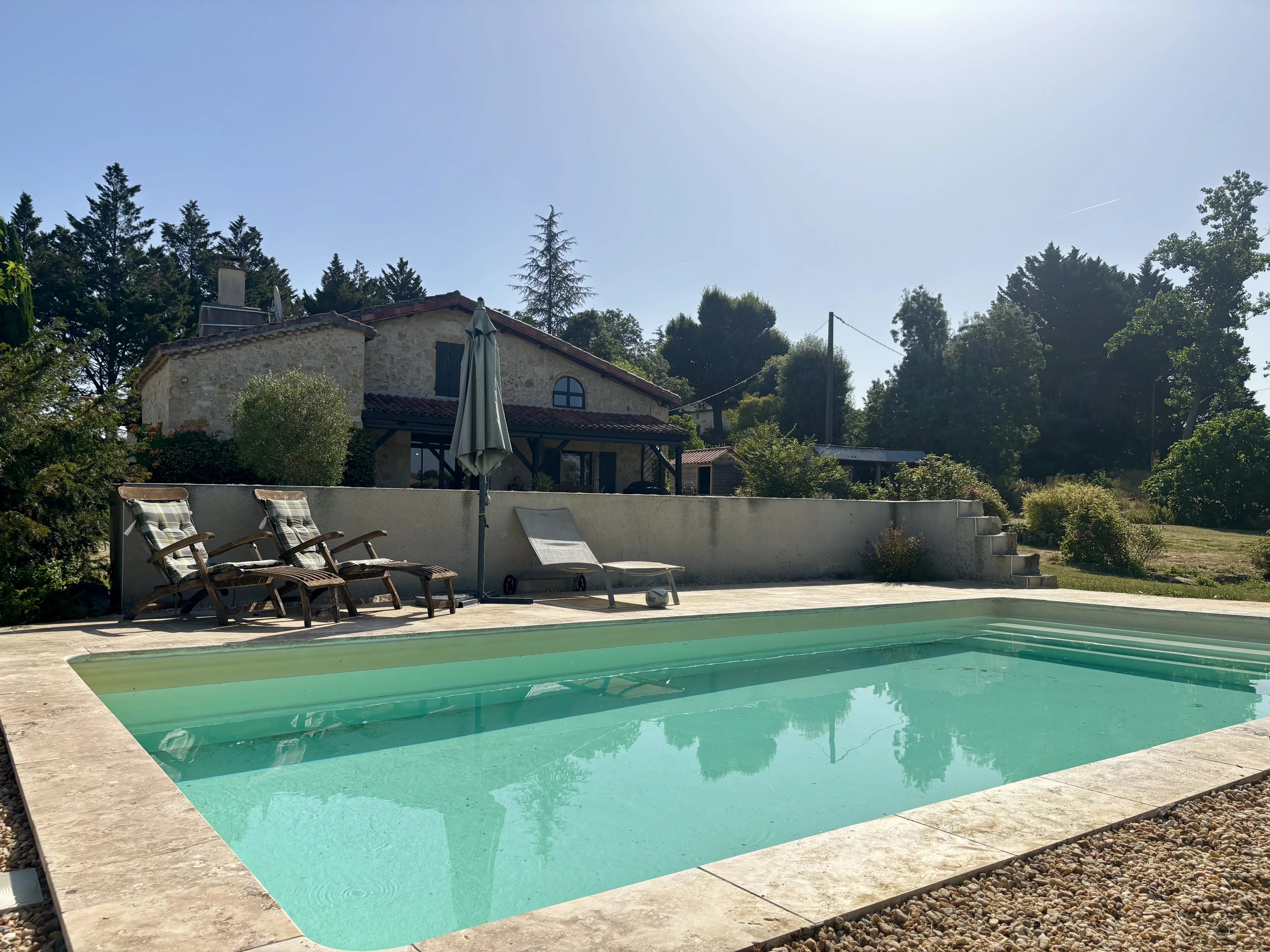 Magnifique propriété avec piscine et lac