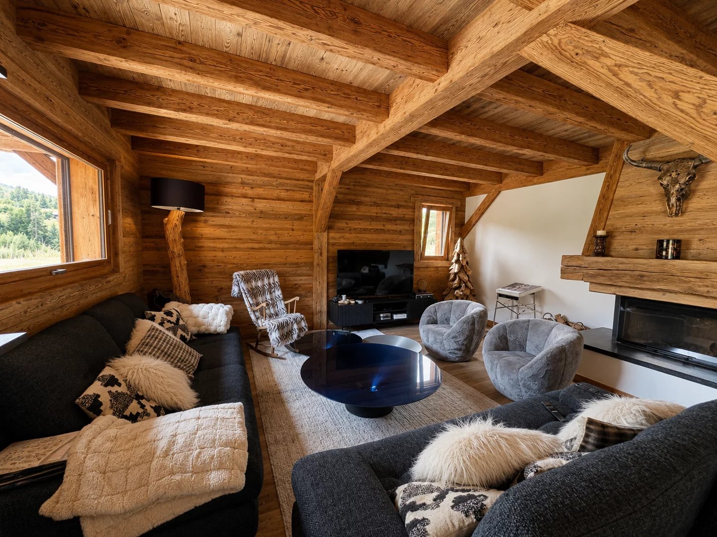LES CLÉS DE MEGÈVE VOUS PROPOSE – CHALET D’EXCEPTION AUX PORTES DE COMBLOUX ET CORDON