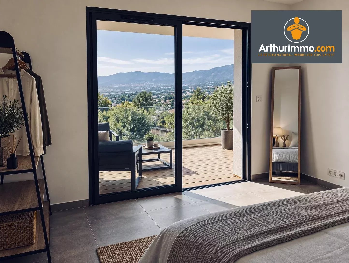 Vente appartement T3 Porticcio vue panoramique