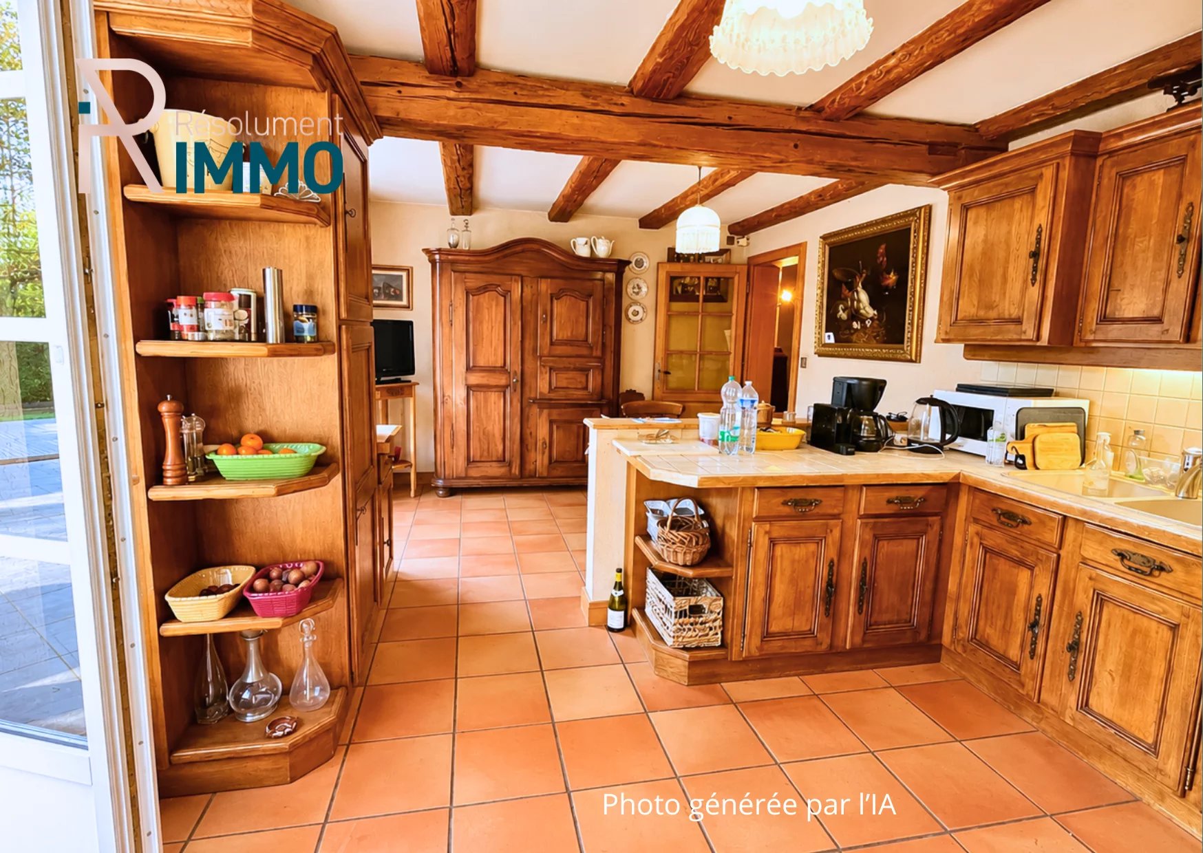 MARCKOLSHEIM: Elegant charming villa with pool in a green setting!