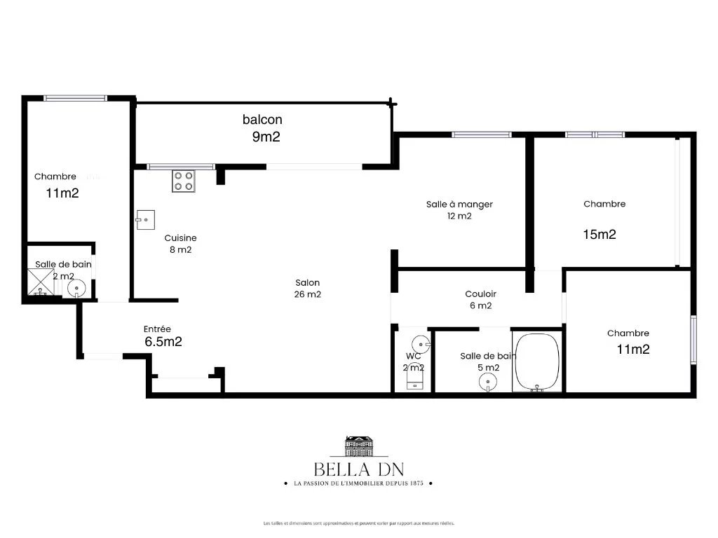 AURORE – Family Apartment 108 m² – 3/4 bedrooms – near forest / Family apartment in a green and peaceful setting