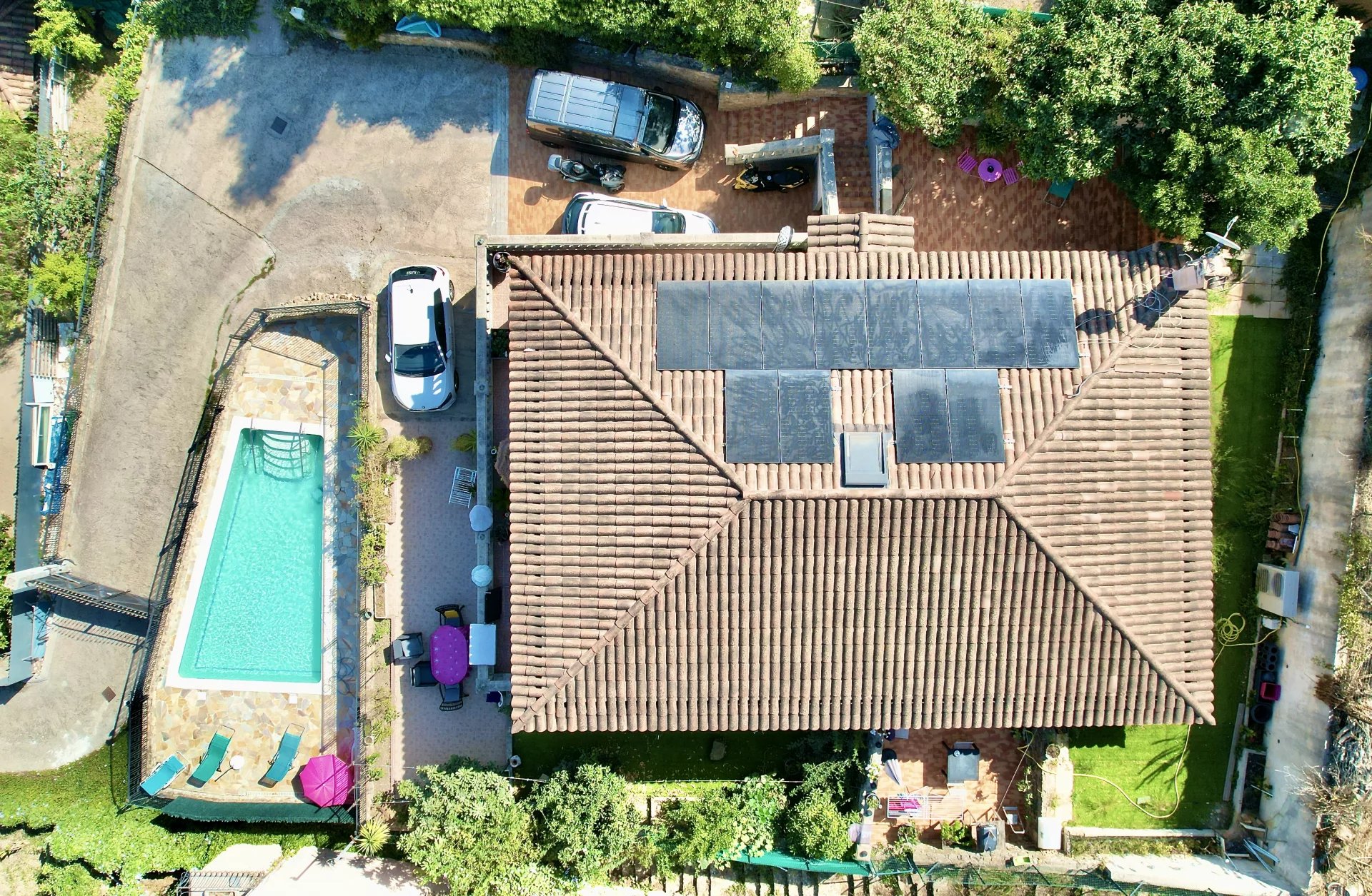 Maison d'exception vue mer de 250 m2 à Vallauris, sur terrain de 1500 m² avec possibilité d'extension
