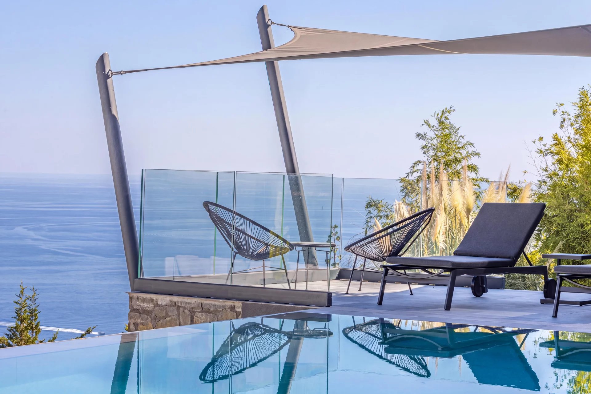 Èze – Villa contemporaine rénovée avec vue mer