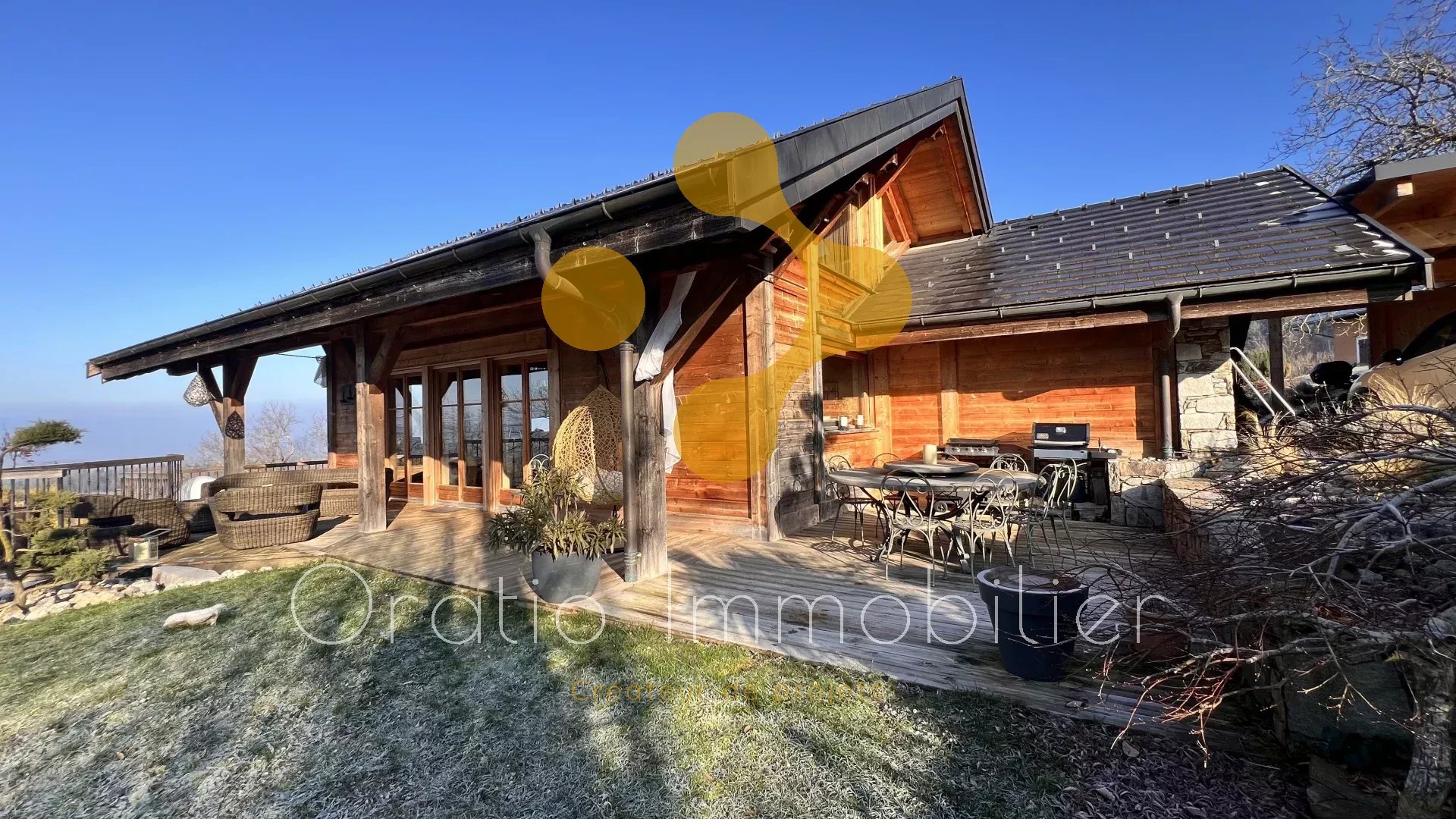 Magnifique Chalet d’architecte à la vue panoramique
