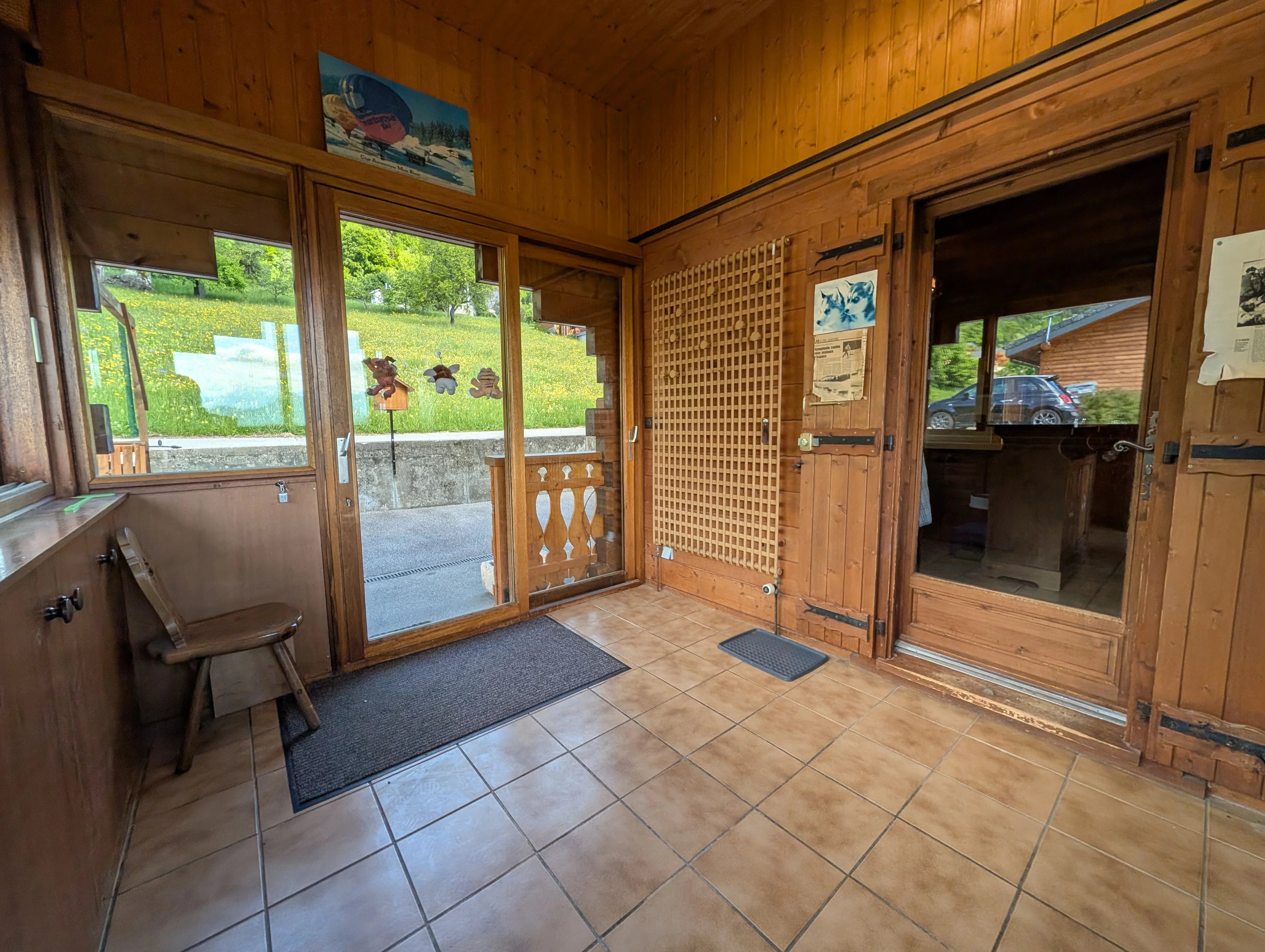 A ONNION CHALET AUTHENTIQUE FACE AU MONT-BLANC