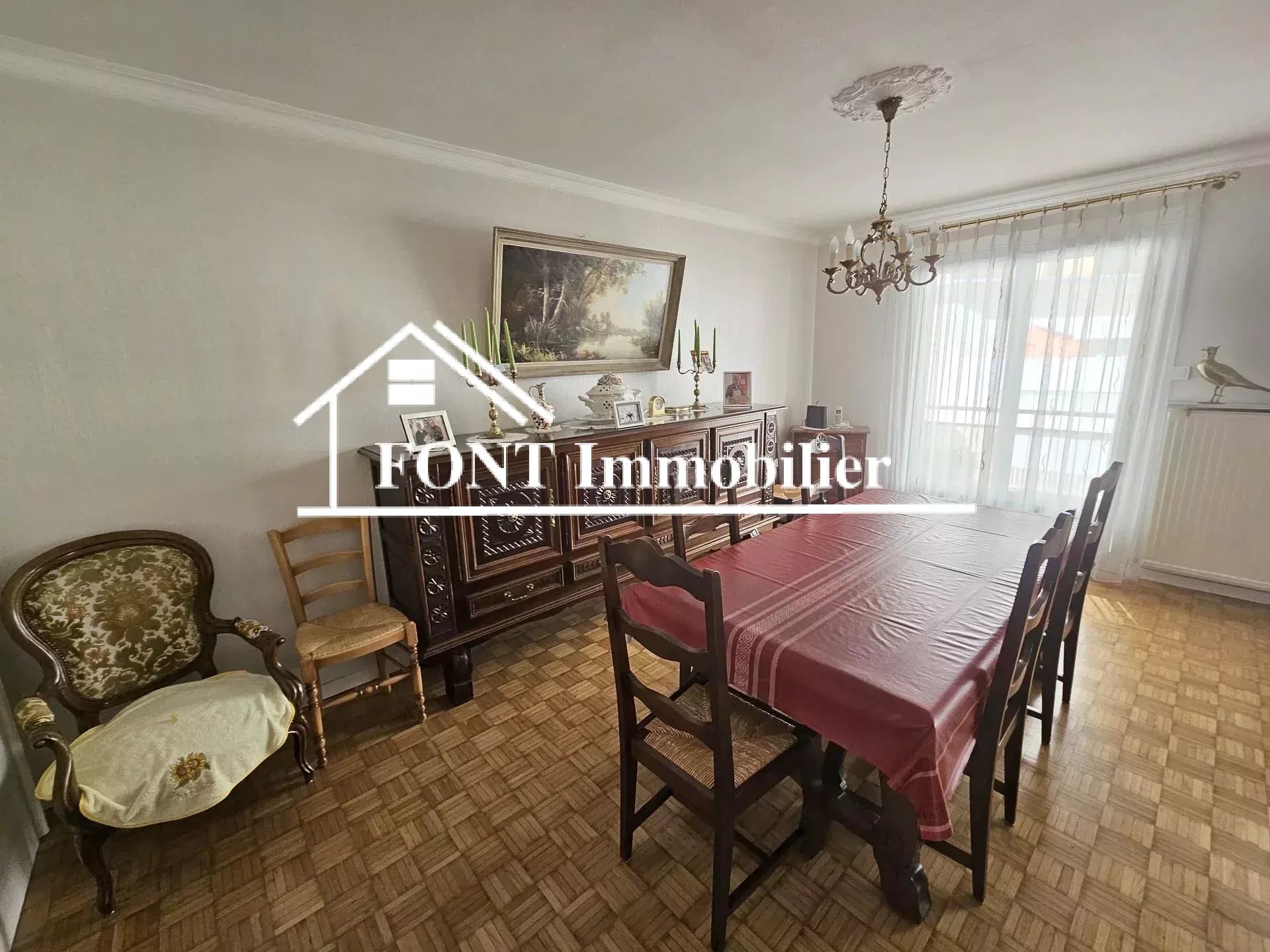 SAINT-ÉTIENNE, AGRÉABLE T3 AVEC BALCON ET GRAND GARAGE