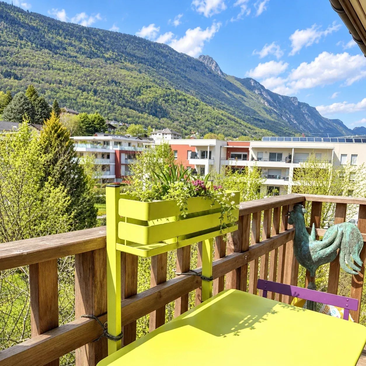 Loft triplex de 135 m² – Dernier étage, vue montagne – Le Bourget-du-Lac