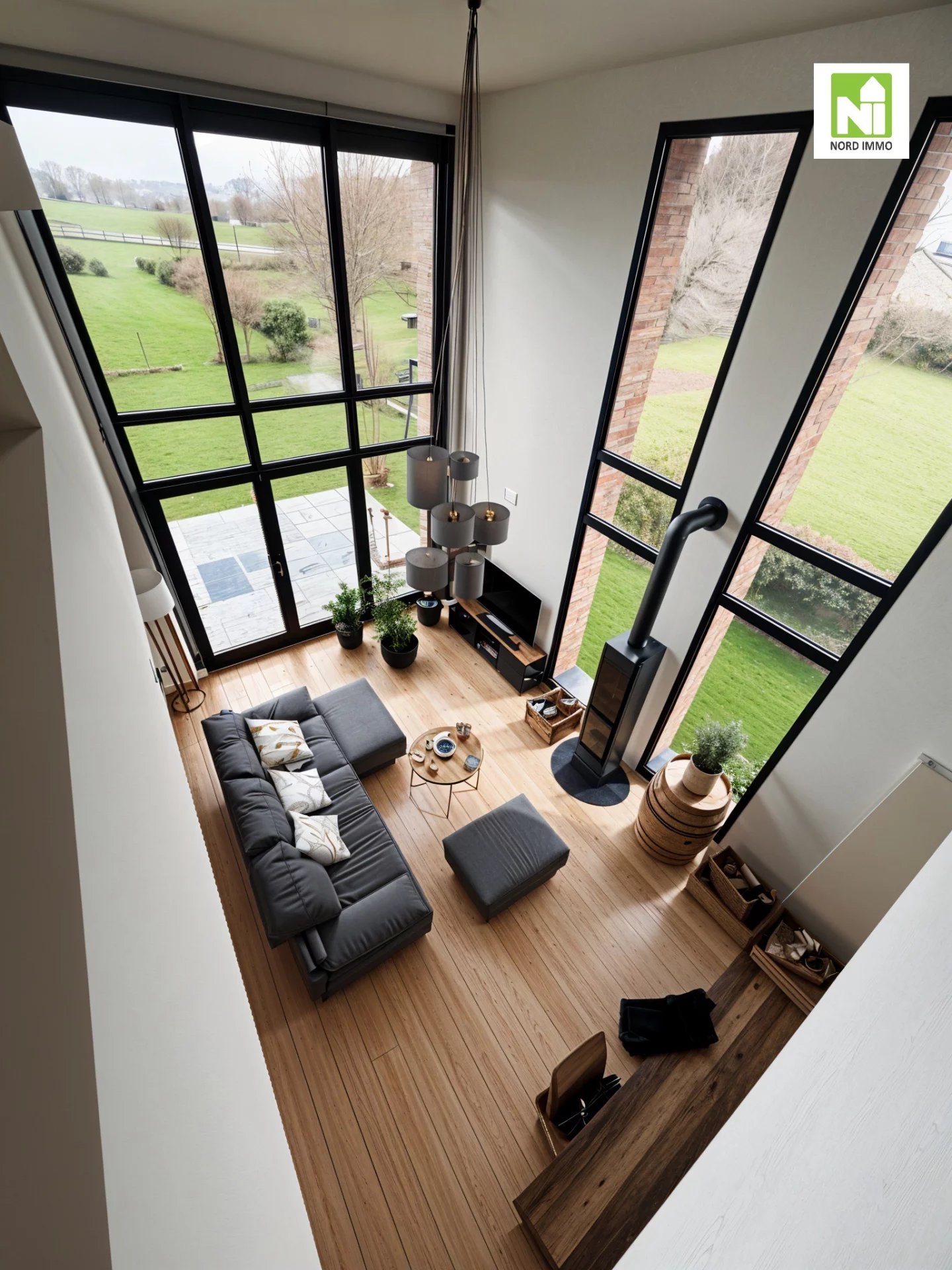 Maison contemporaine 170m2 - T4 - Bourghelles