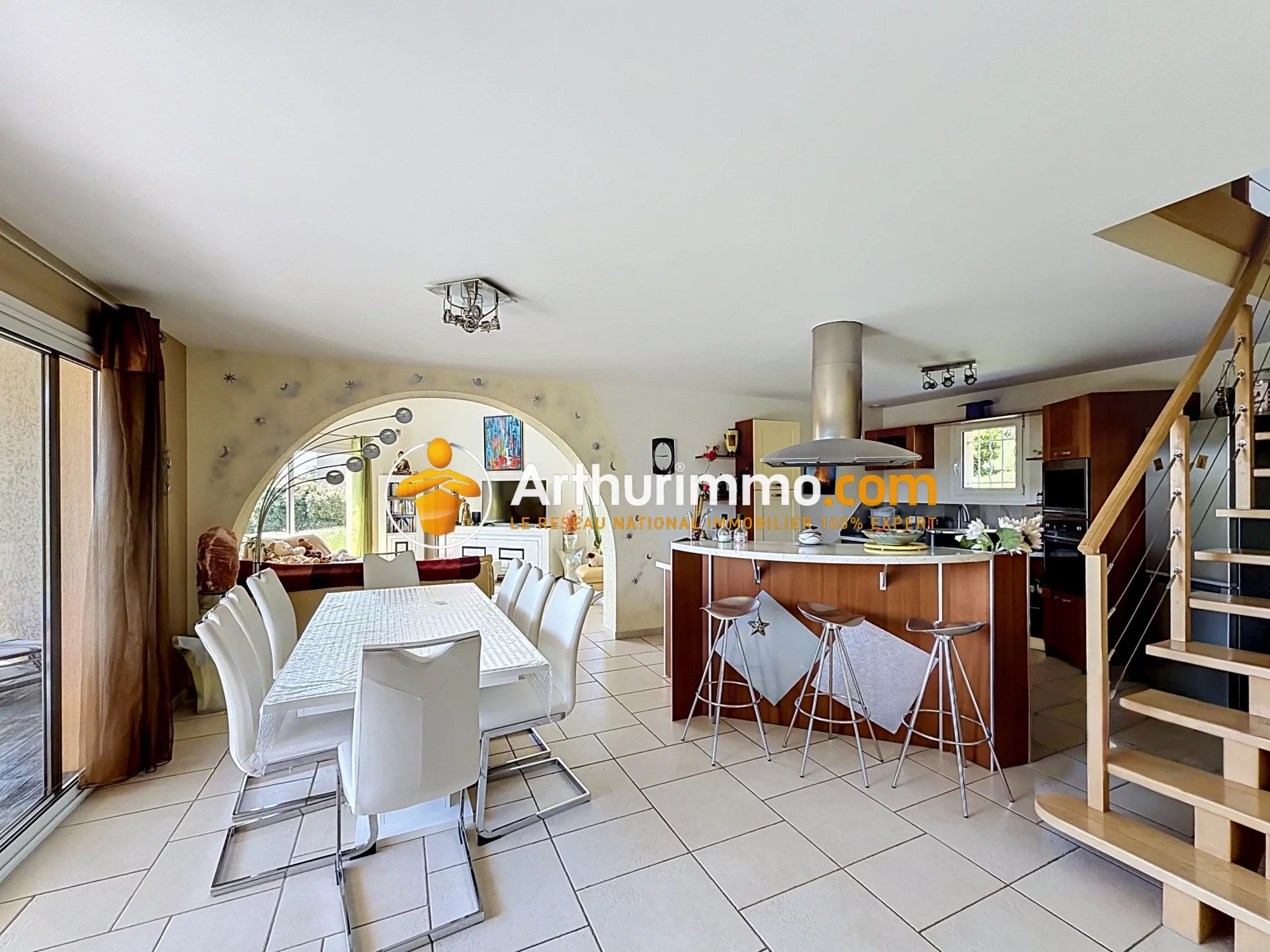 Maison contemporaine  Ruy-Montceau