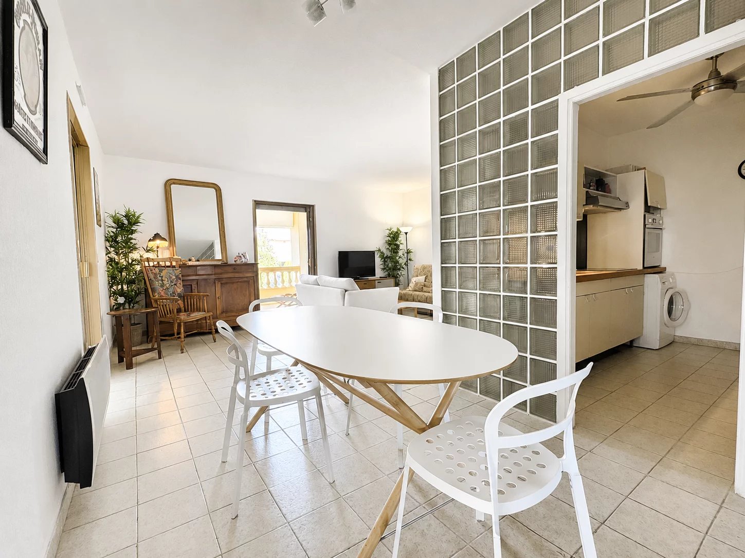 NICE – MONT BORON | Appartement meublé avec terrasse et vue mer – Location mobilité
