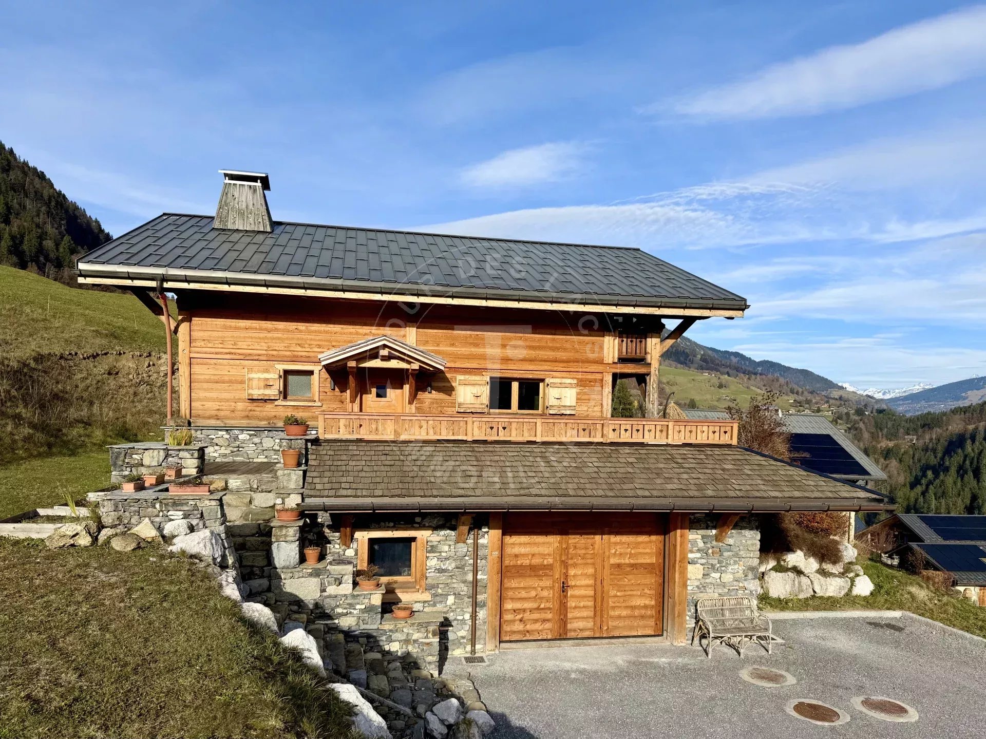 Saint Nicolas La chapelle -Magnifique chalet 4 chambres avec vue panoramique