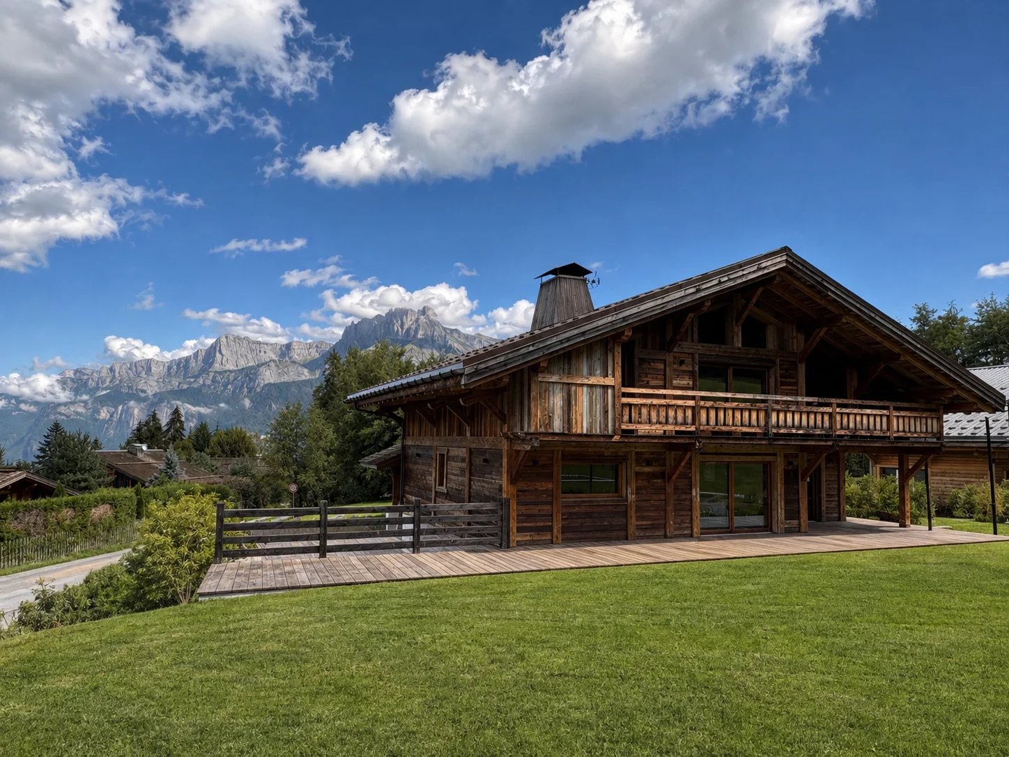 LES CLÉS DE MEGÈVE VOUS PROPOSE – CHALET D’EXCEPTION AUX PORTES DE COMBLOUX ET CORDON