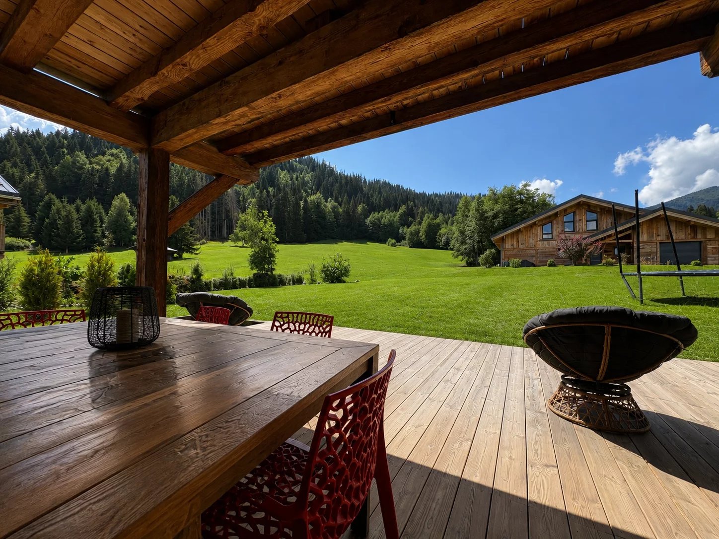 LES CLÉS DE MEGÈVE VOUS PROPOSE – CHALET D’EXCEPTION AUX PORTES DE COMBLOUX ET CORDON