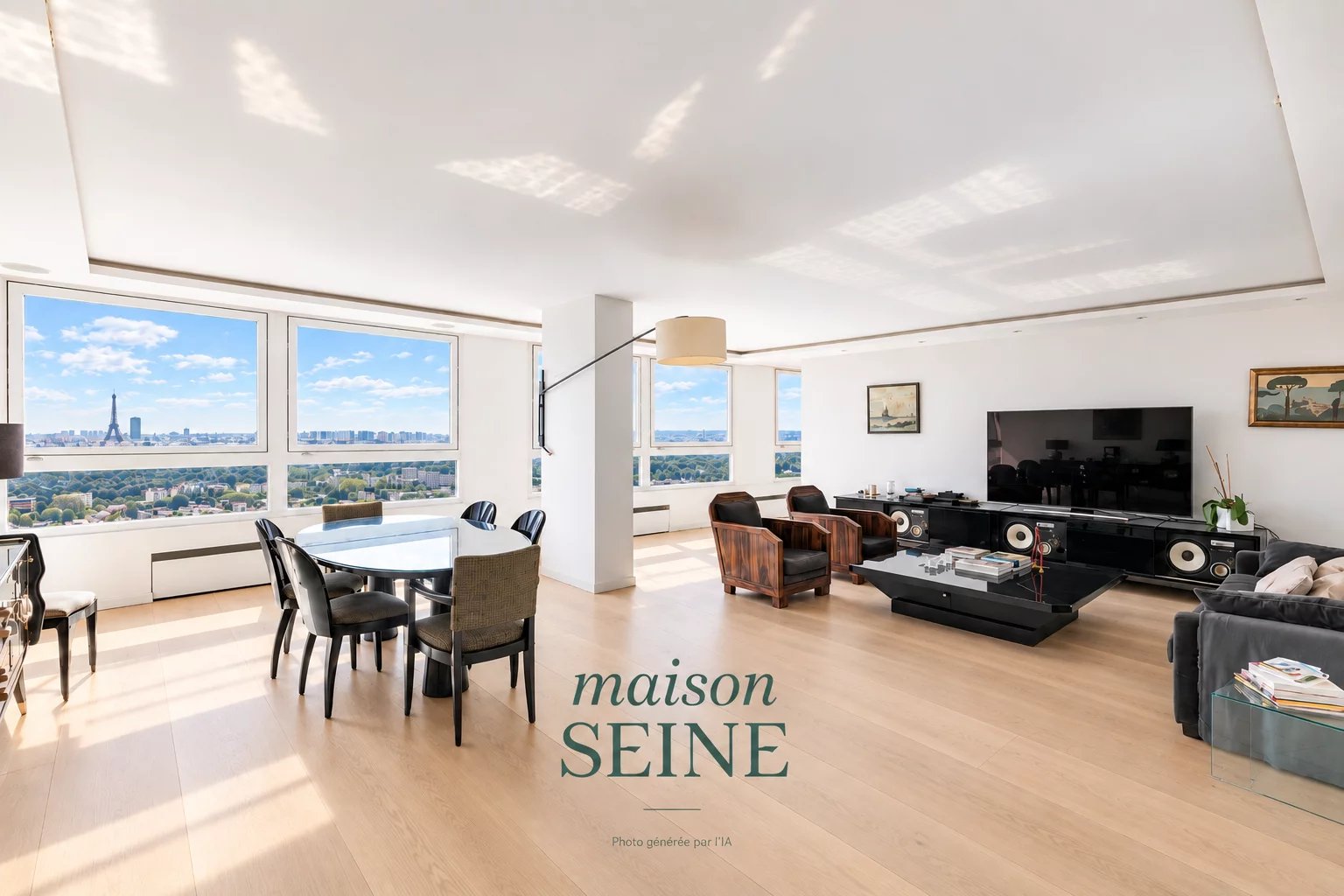 Puteaux Tour France - Appartement 4 pièces en étage élevé