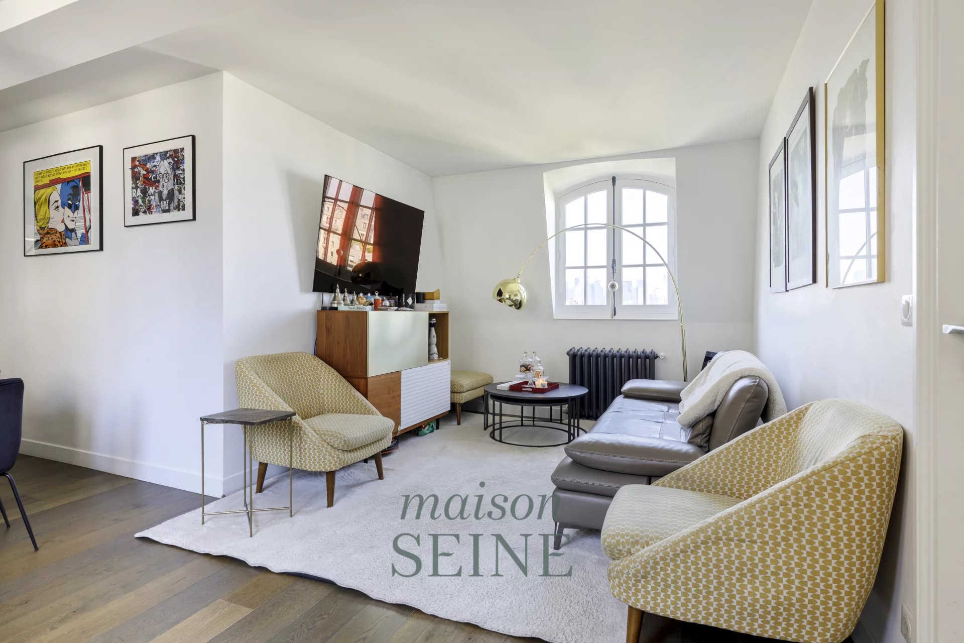 Exclusivité - Neuilly Full Pasteur - Ecole Bleue - Appartement étage élevé dans immeuble de grand standing - 2 chambres
