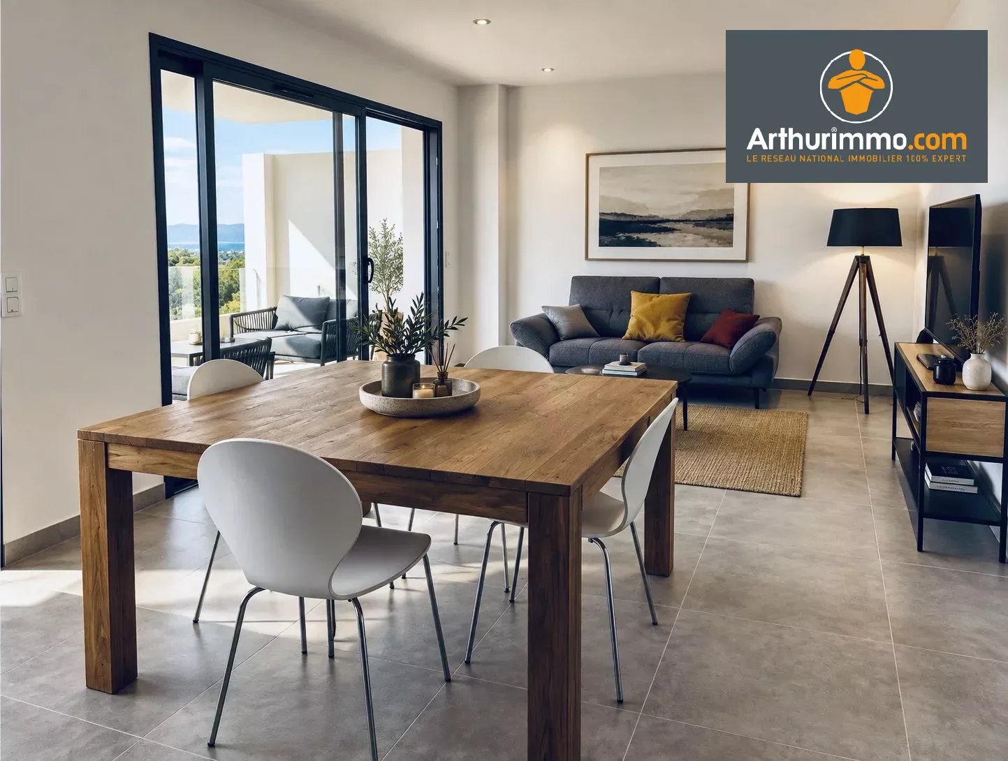 Vente appartement T3 Porticcio vue panoramique
