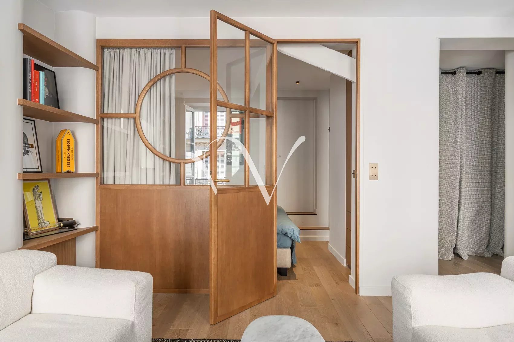 A vendre appartement - rue Mazarine - 75006 - 2 chambres - parfait état - 57 m²